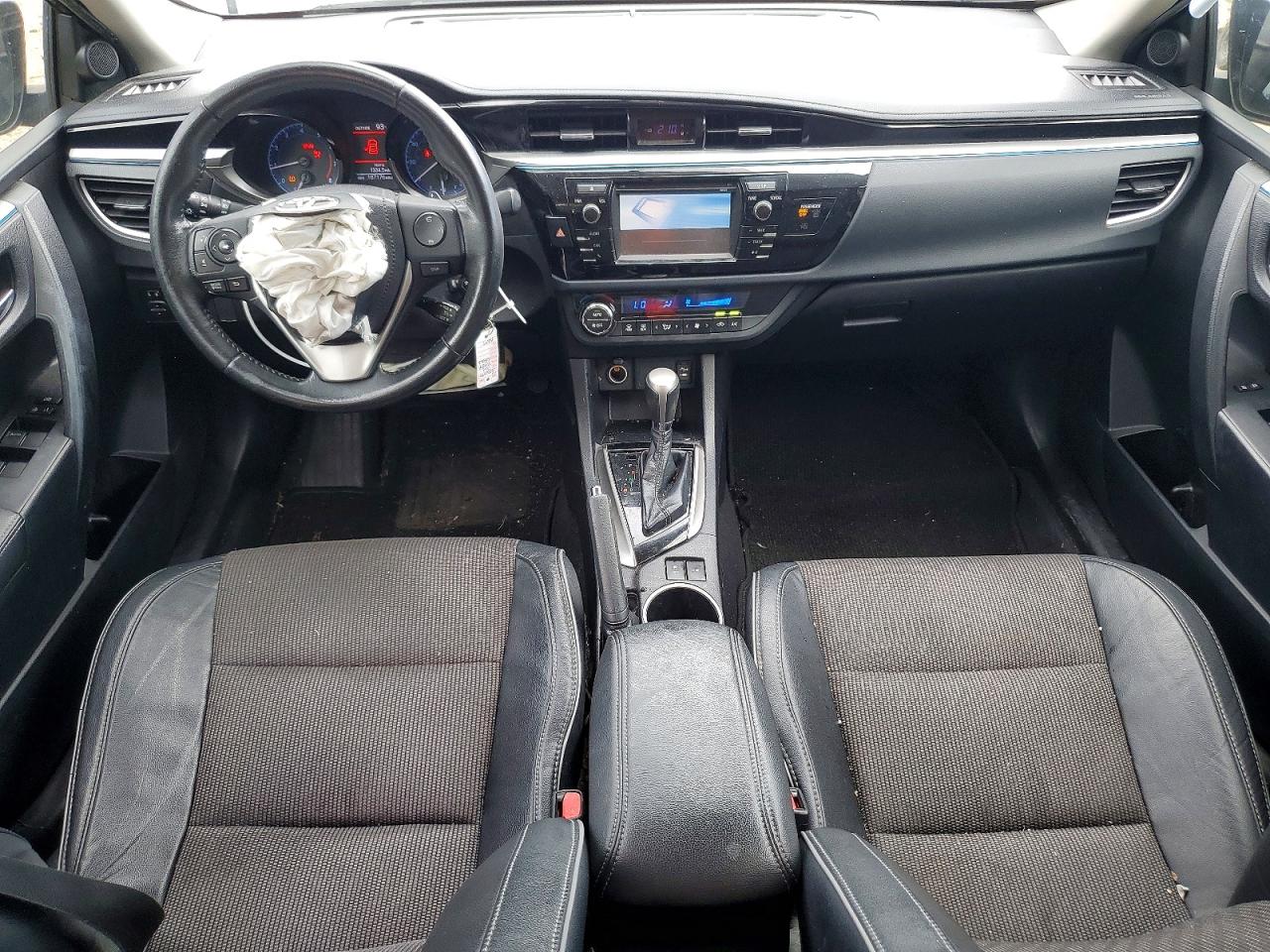 2014 Toyota Corolla S Plus Black vin: 2T1BURHE0EC015841