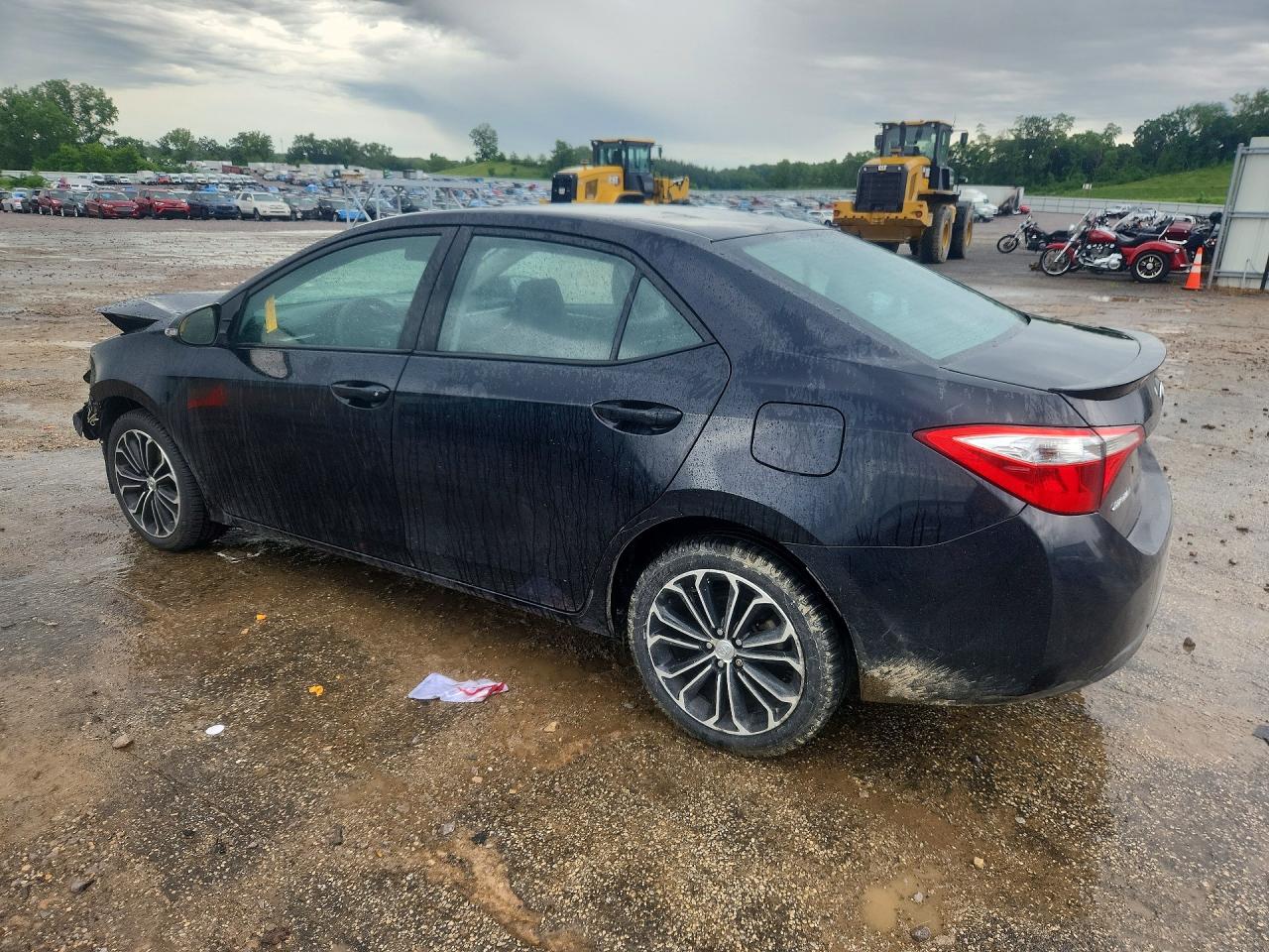 2014 Toyota Corolla S Plus Black vin: 2T1BURHE0EC019761
