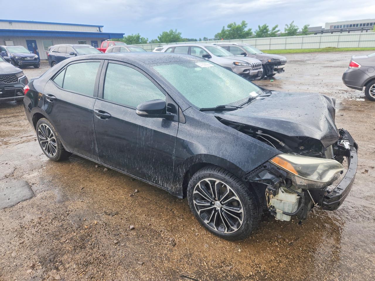 2014 Toyota Corolla S Plus Black vin: 2T1BURHE0EC019761