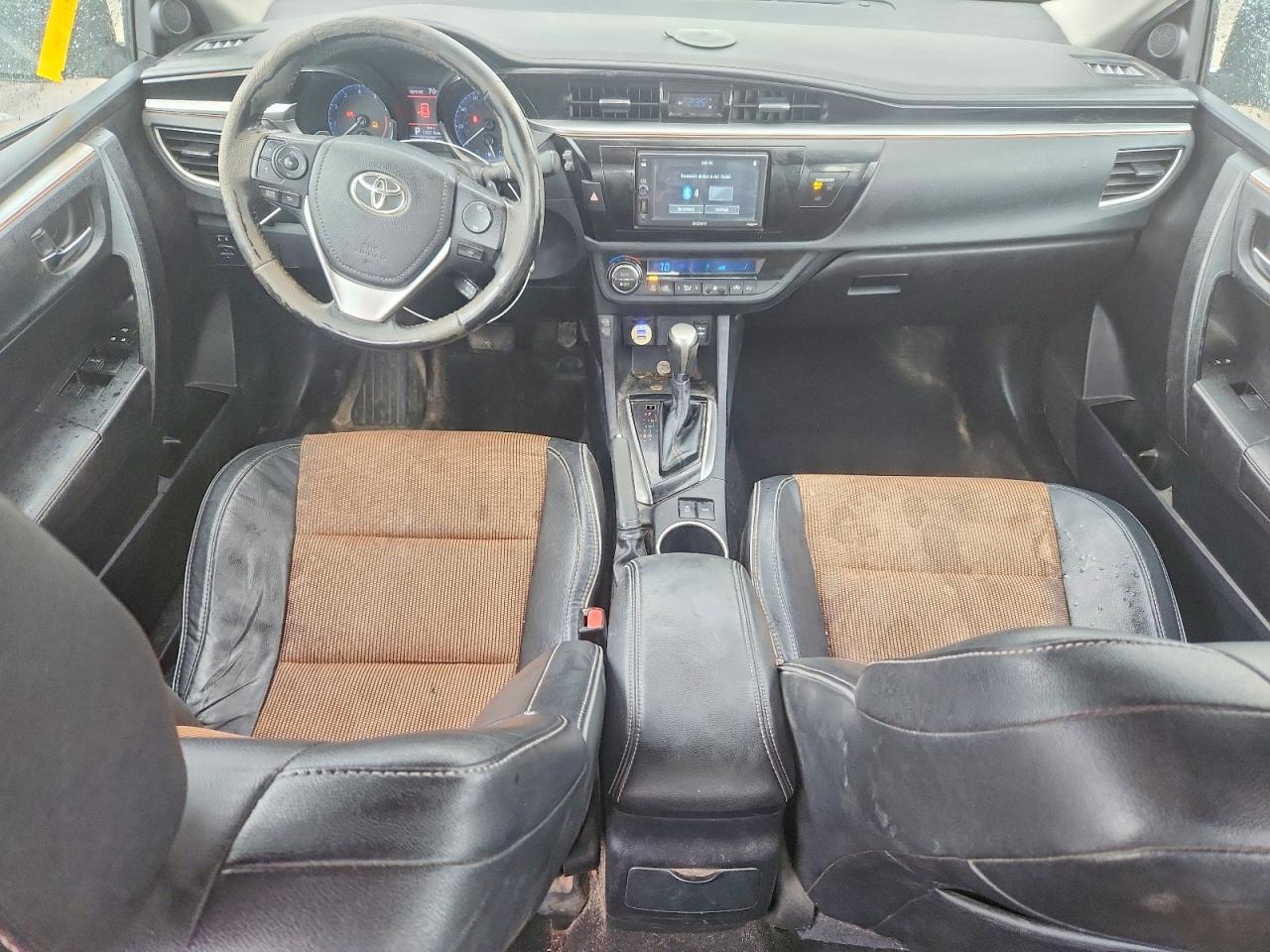 2014 Toyota Corolla S Plus Black vin: 2T1BURHE0EC019761