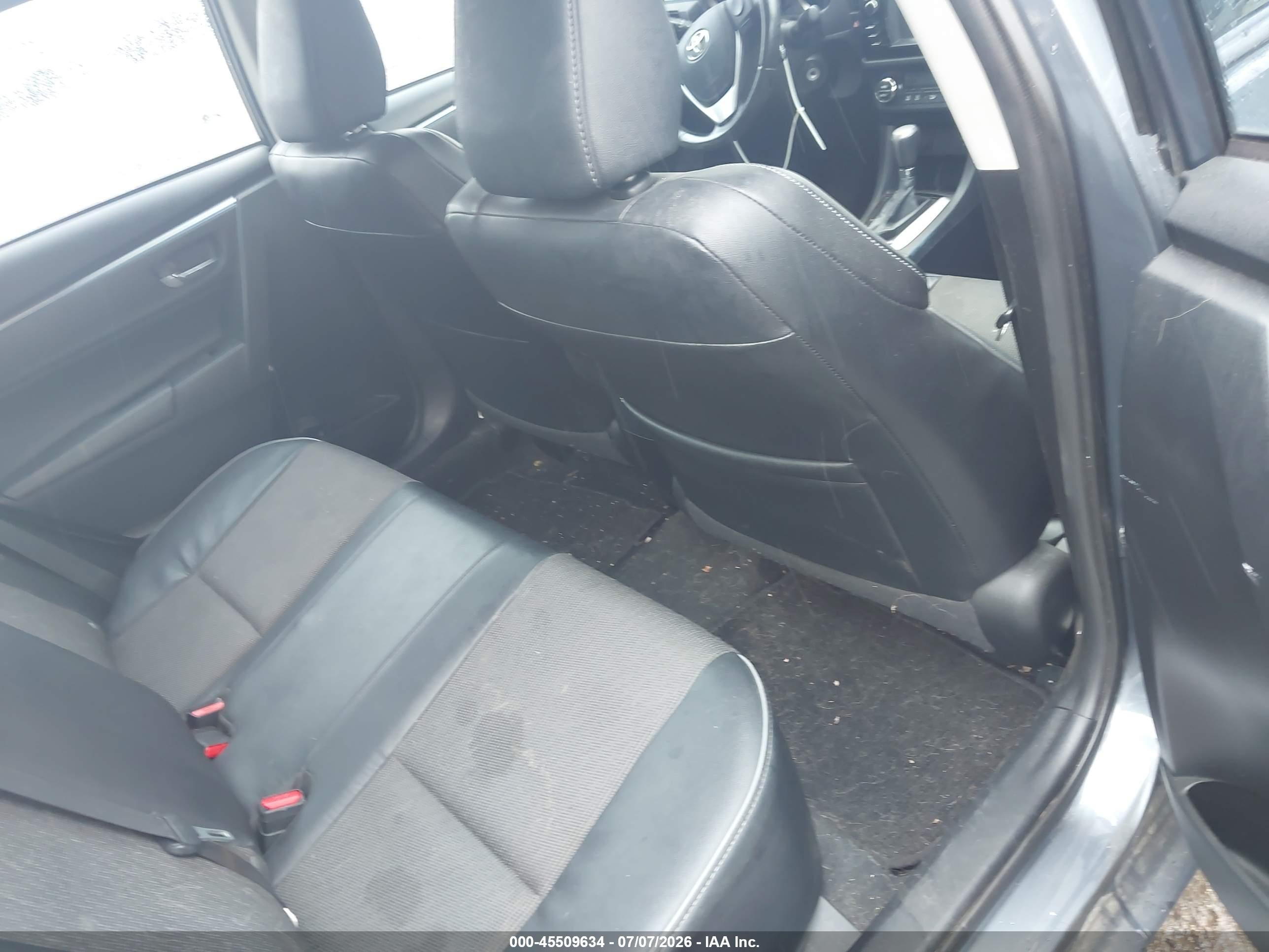 2014 Toyota Corolla S Plus Gray vin: 2T1BURHE0EC021204
