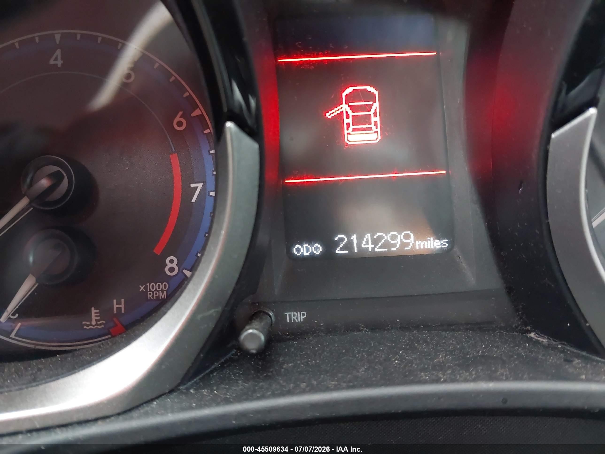 2014 Toyota Corolla S Plus Gray vin: 2T1BURHE0EC021204