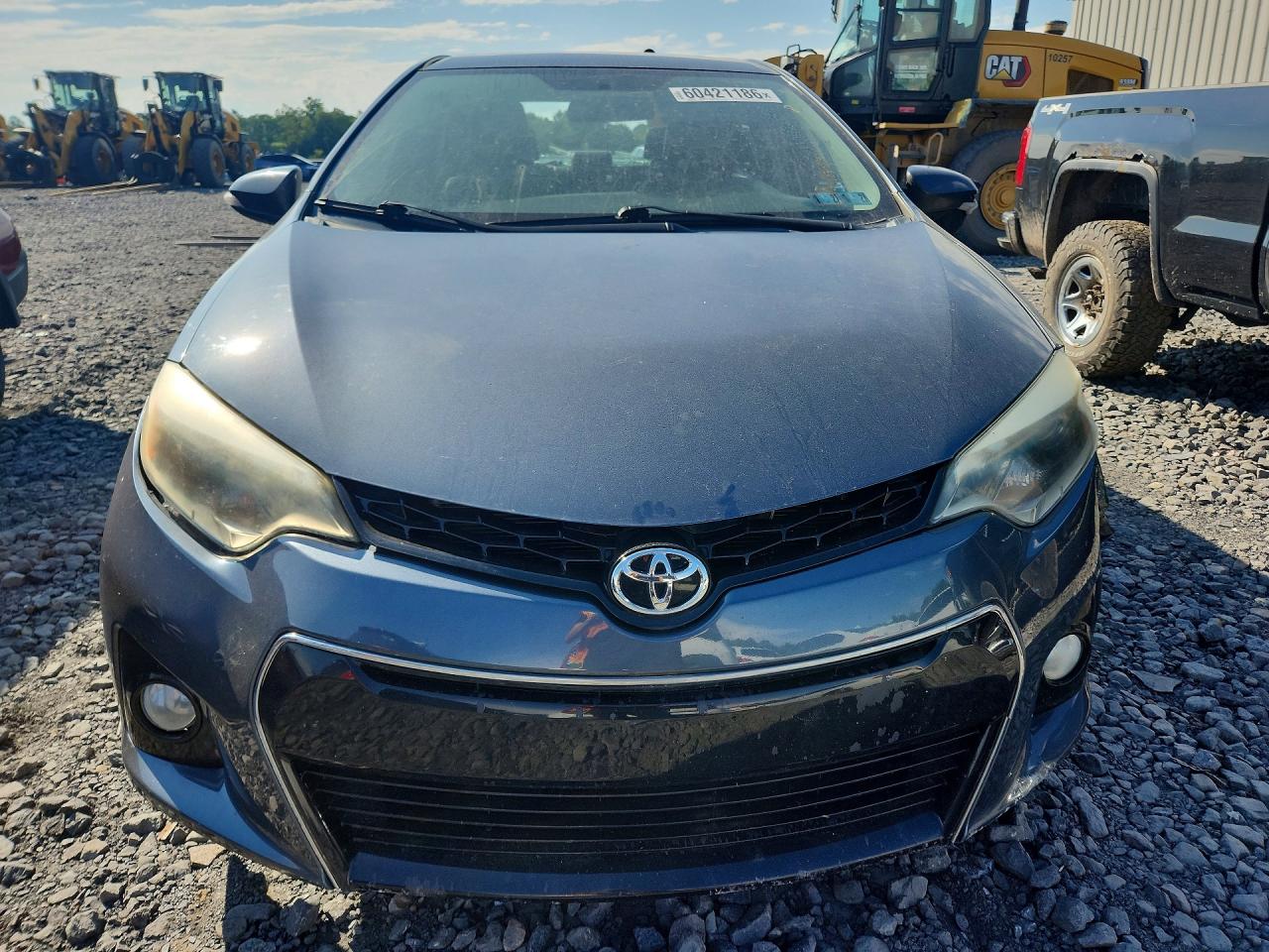 2014 Toyota Corolla S Premium Gray vin: 2T1BURHE0EC035832