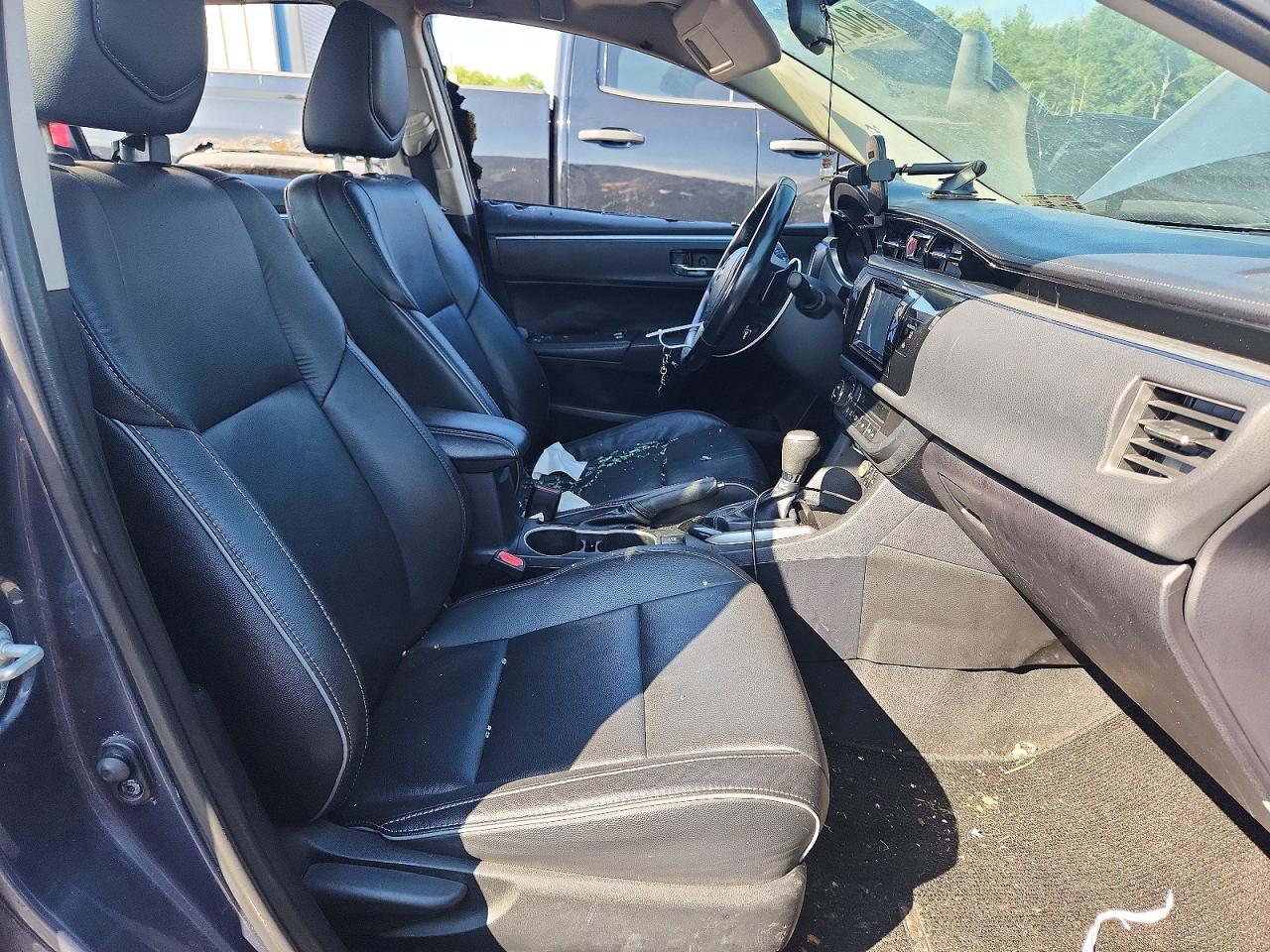 2014 Toyota Corolla S Premium Gray vin: 2T1BURHE0EC035832
