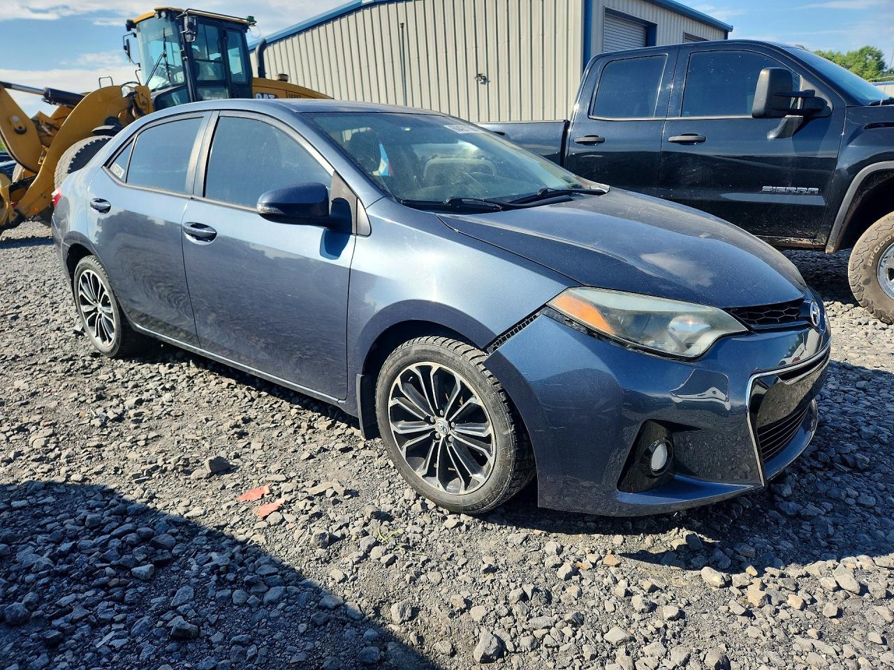 2014 Toyota Corolla S Premium Gray vin: 2T1BURHE0EC035832