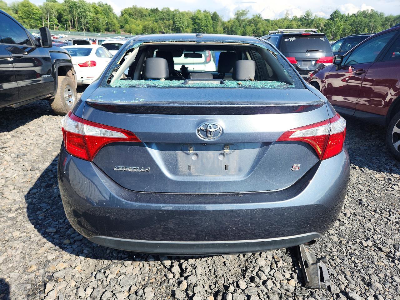 2014 Toyota Corolla S Premium Gray vin: 2T1BURHE0EC035832