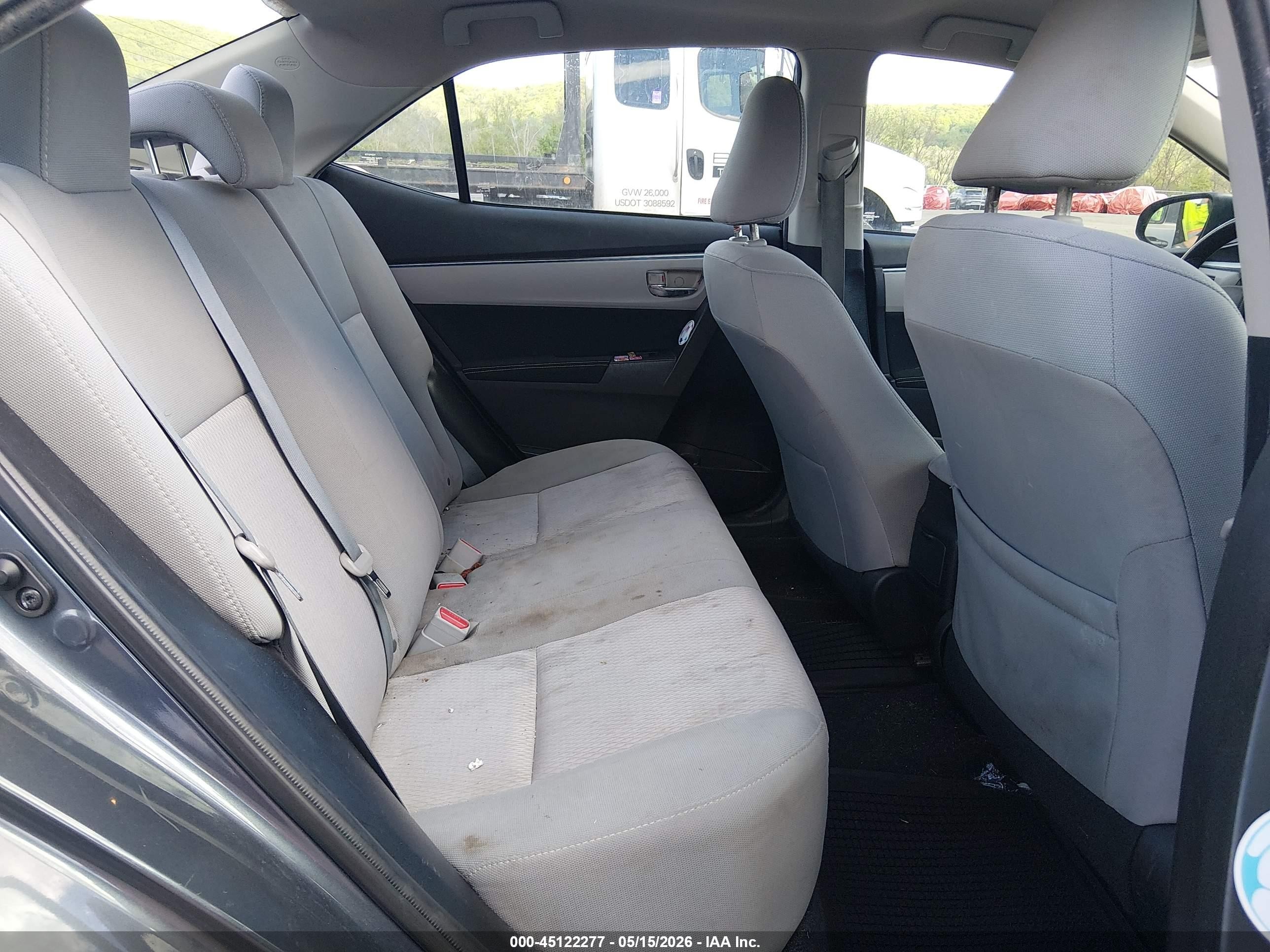 2014 Toyota Corolla Le Blue vin: 2T1BURHE0EC038004