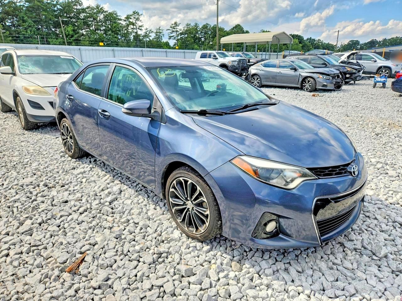 2014 Toyota Corolla S Plus Gray vin: 2T1BURHE0EC046233