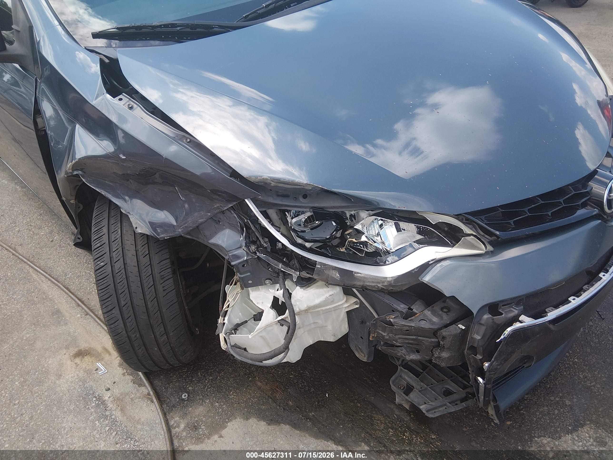 2014 Toyota Corolla S Plus Серый vin: 2T1BURHE0EC053022