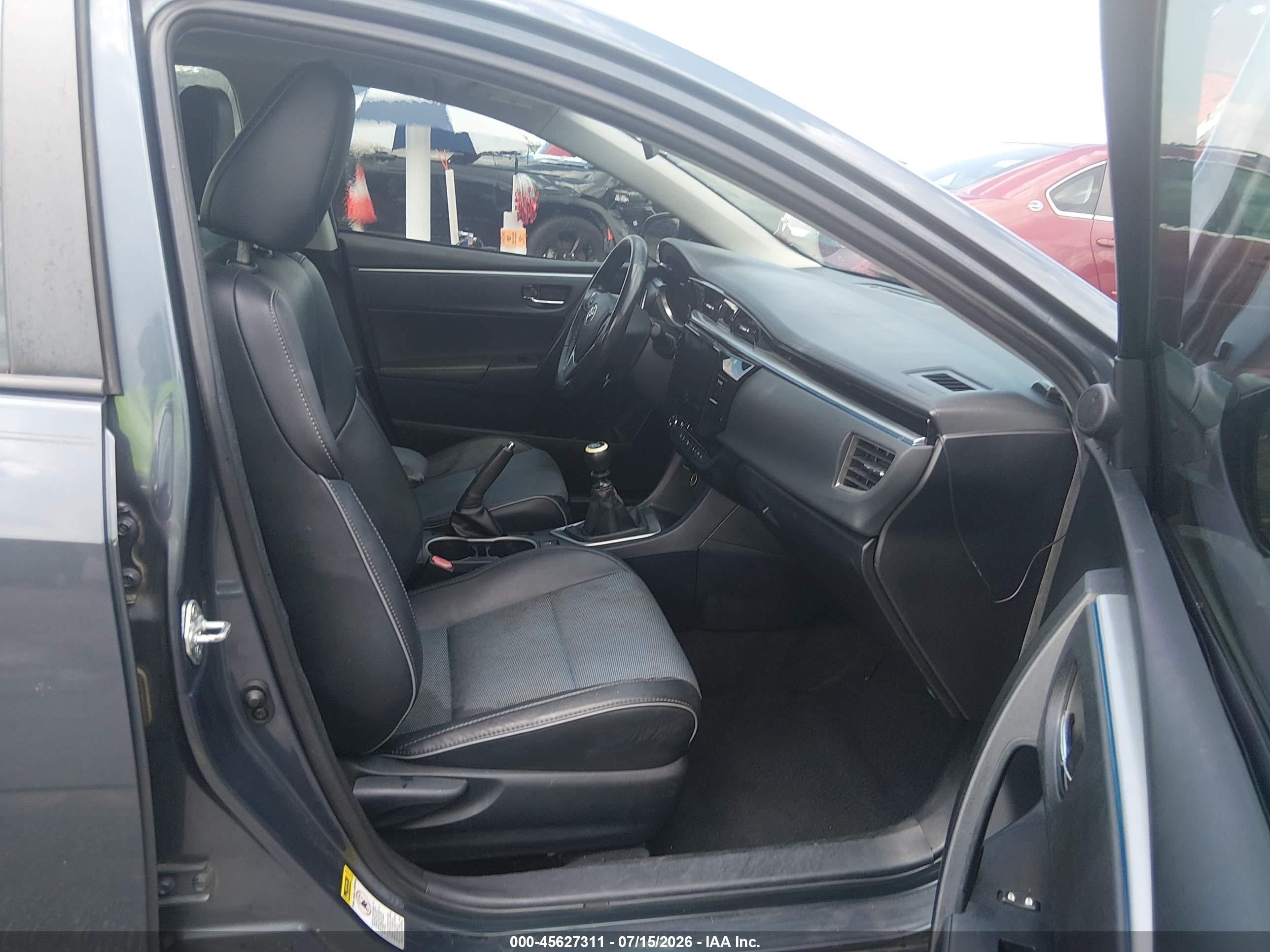 2014 Toyota Corolla S Plus Серый vin: 2T1BURHE0EC053022