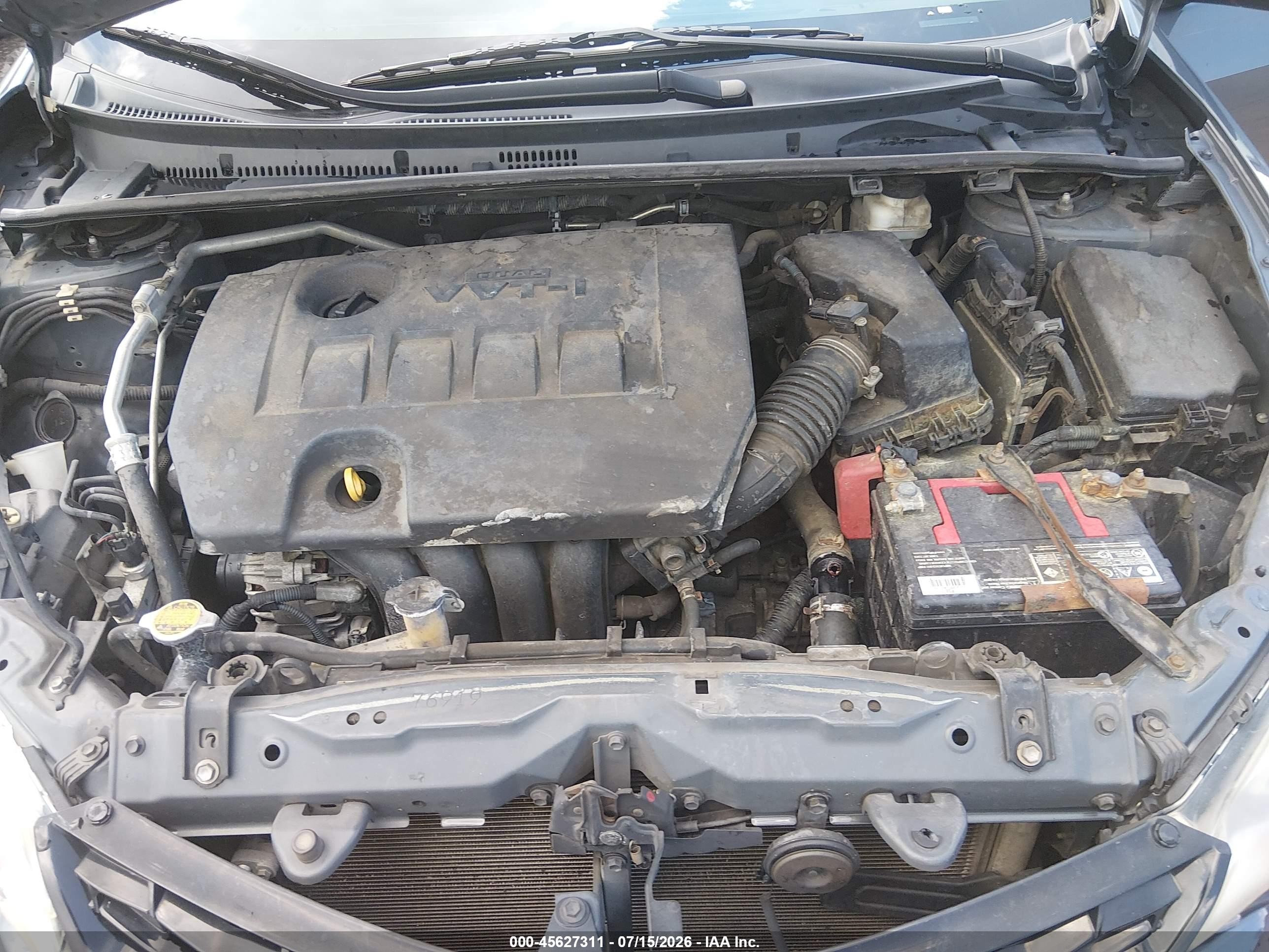 2014 Toyota Corolla S Plus Серый vin: 2T1BURHE0EC053022