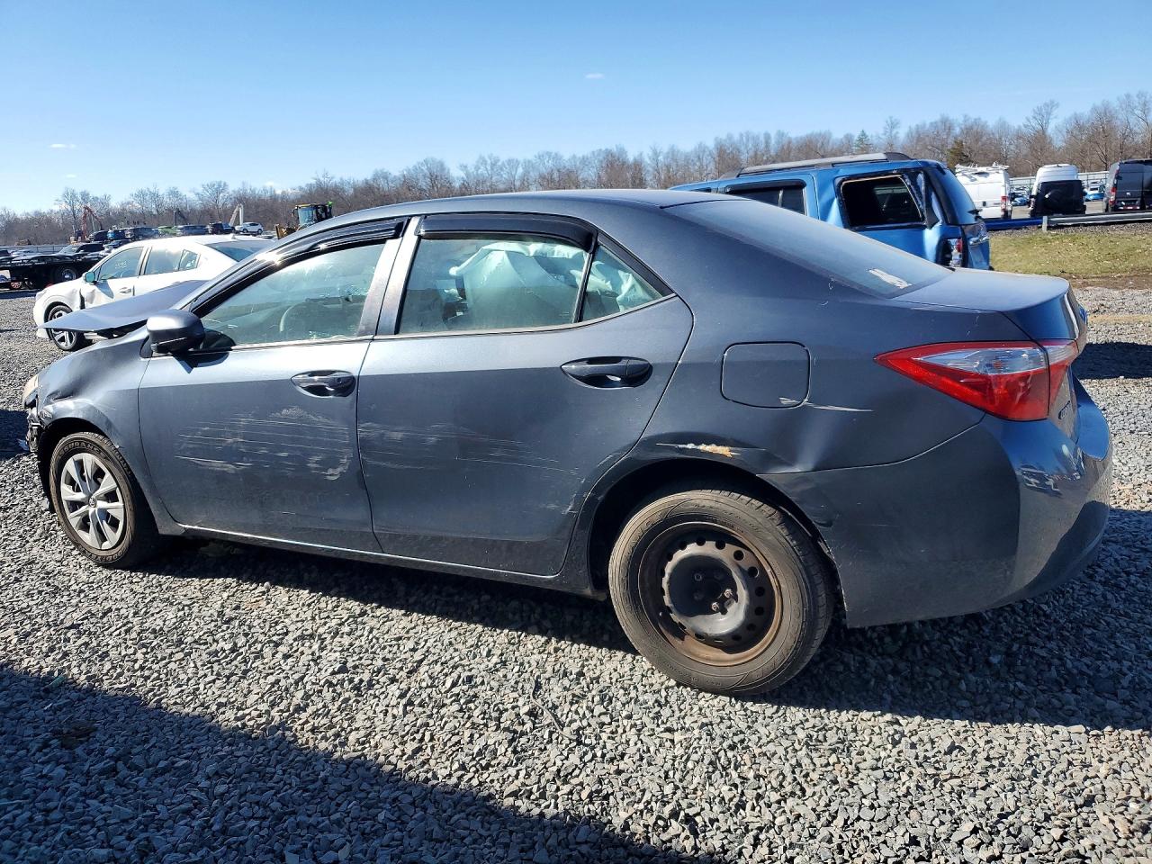 2014 Toyota Corolla L Gray vin: 2T1BURHE0EC064845