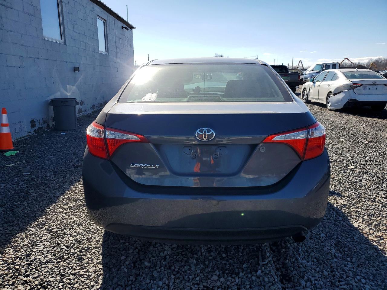 2014 Toyota Corolla L Gray vin: 2T1BURHE0EC064845