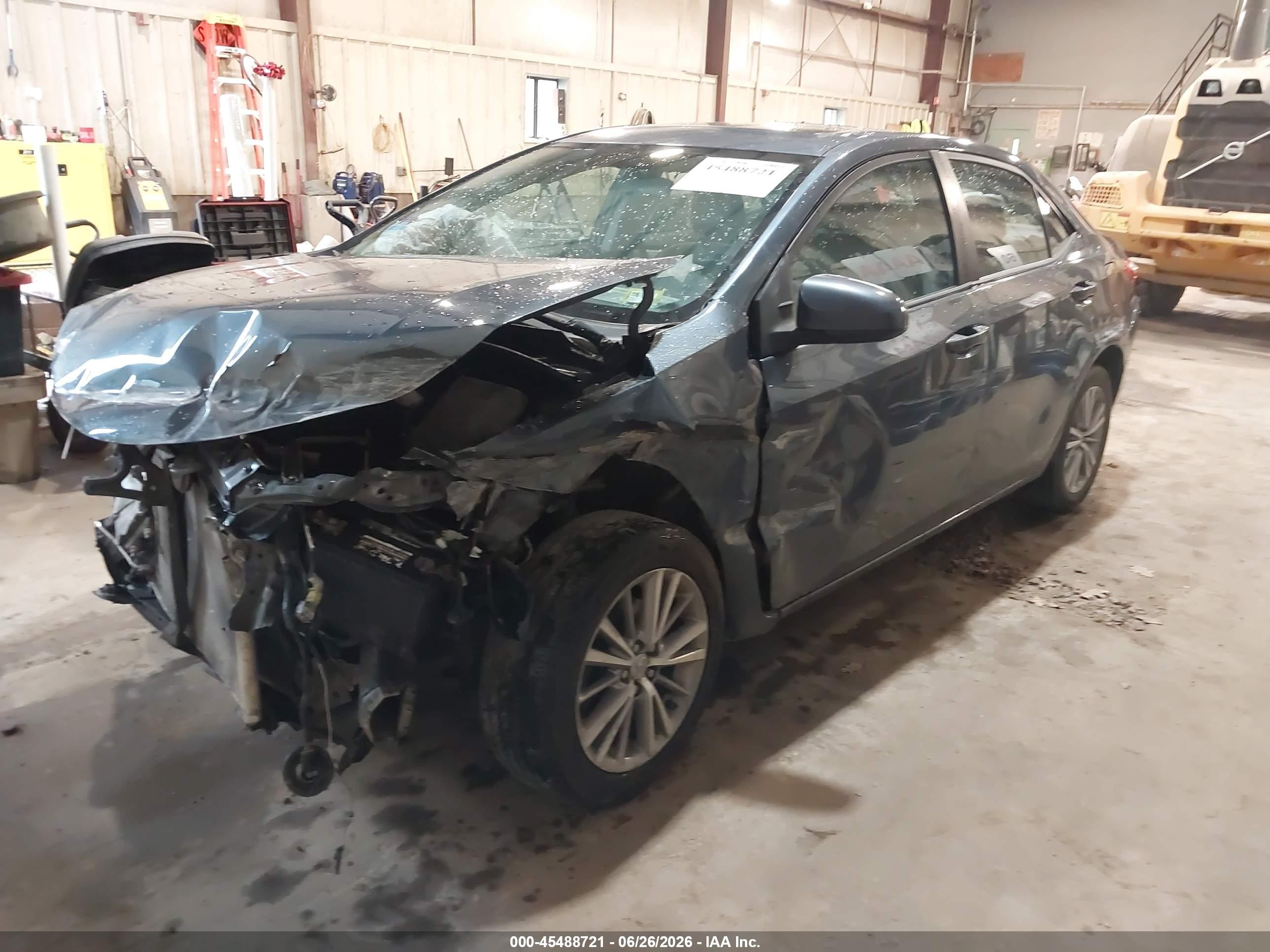 2014 Toyota Corolla Le Plus Dark Blue vin: 2T1BURHE0EC076770