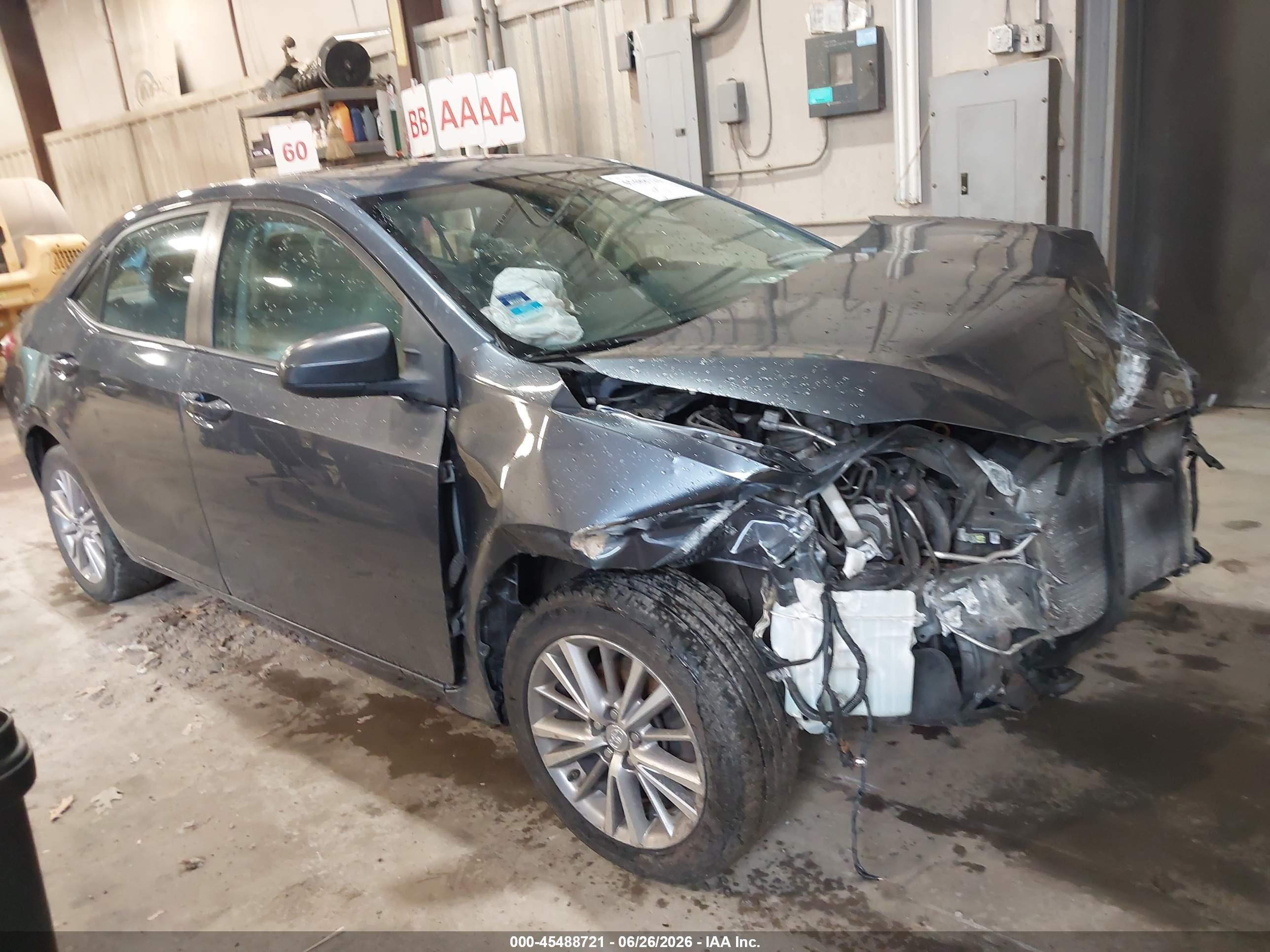2014 Toyota Corolla Le Plus Dark Blue vin: 2T1BURHE0EC076770