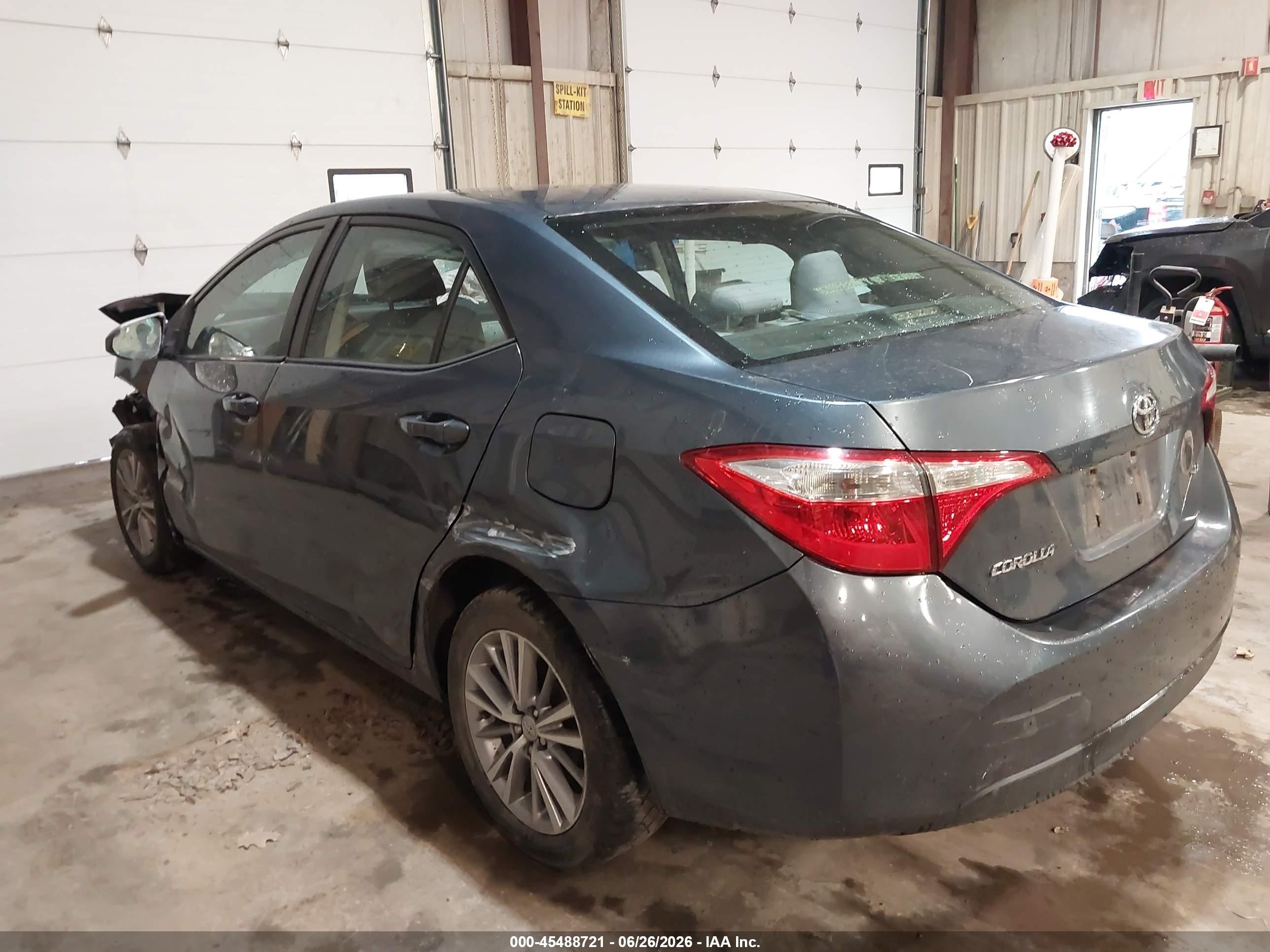 2014 Toyota Corolla Le Plus Dark Blue vin: 2T1BURHE0EC076770