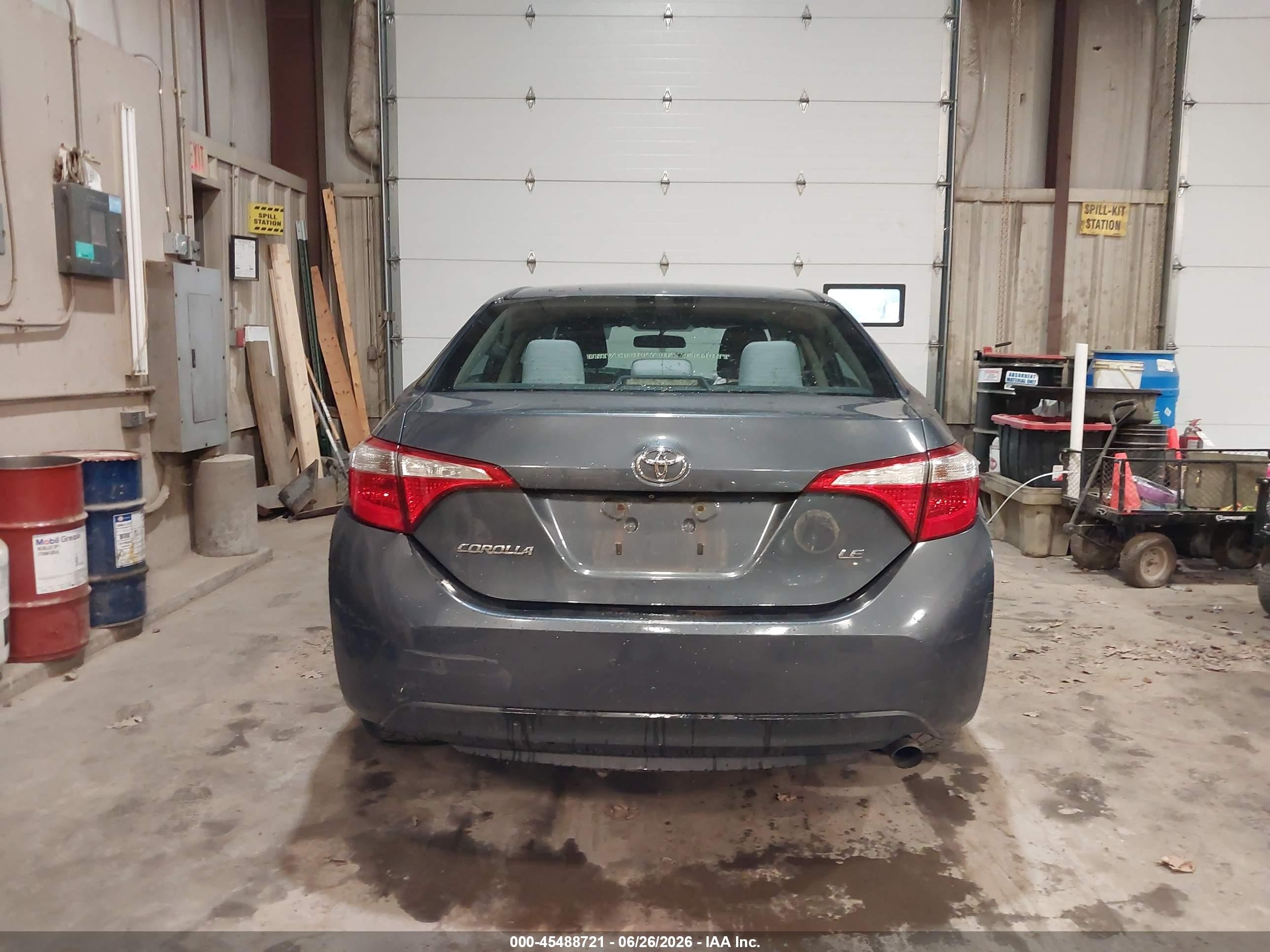 2014 Toyota Corolla Le Plus Dark Blue vin: 2T1BURHE0EC076770