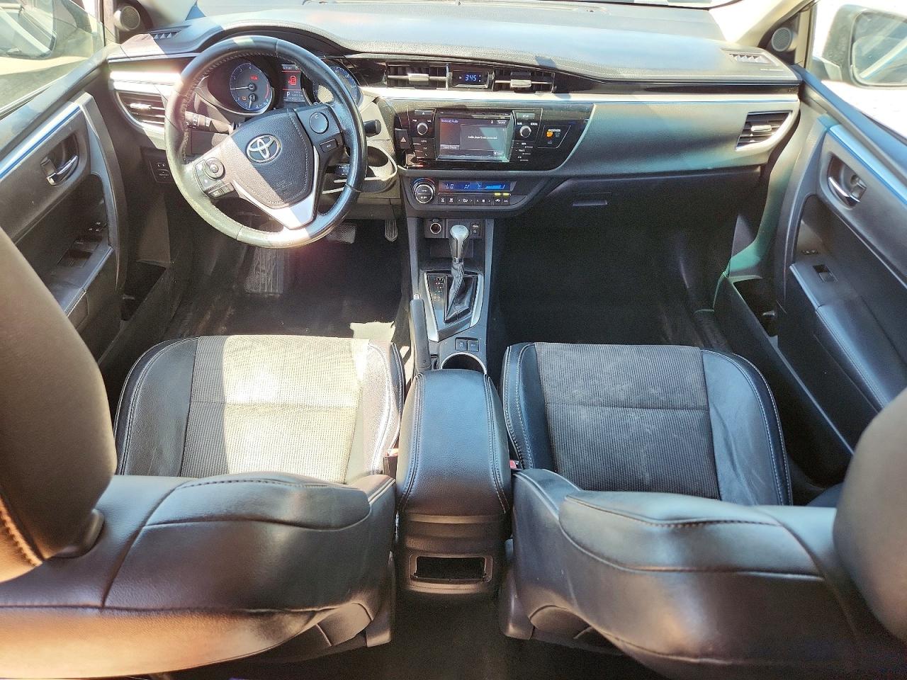 2014 Toyota Corolla S Plus Black vin: 2T1BURHE0EC097358