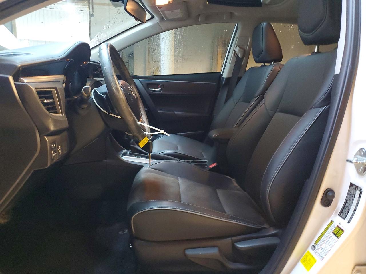 2014 Toyota Corolla S Plus White vin: 2T1BURHE0EC124297