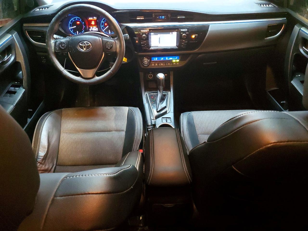 2014 Toyota Corolla S Plus White vin: 2T1BURHE0EC124297