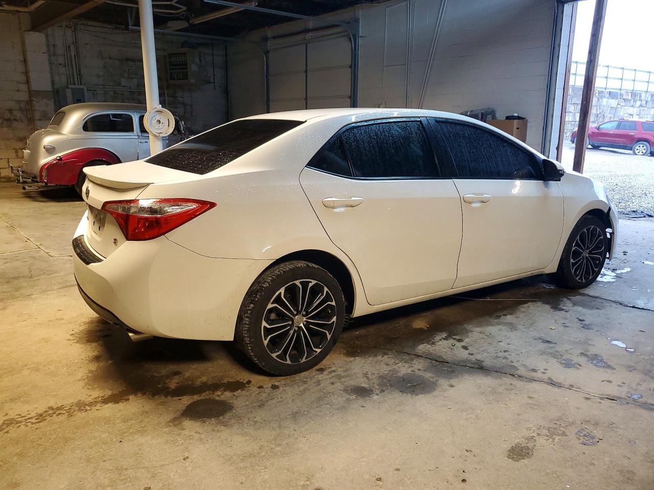 2014 Toyota Corolla S Plus White vin: 2T1BURHE0EC124297