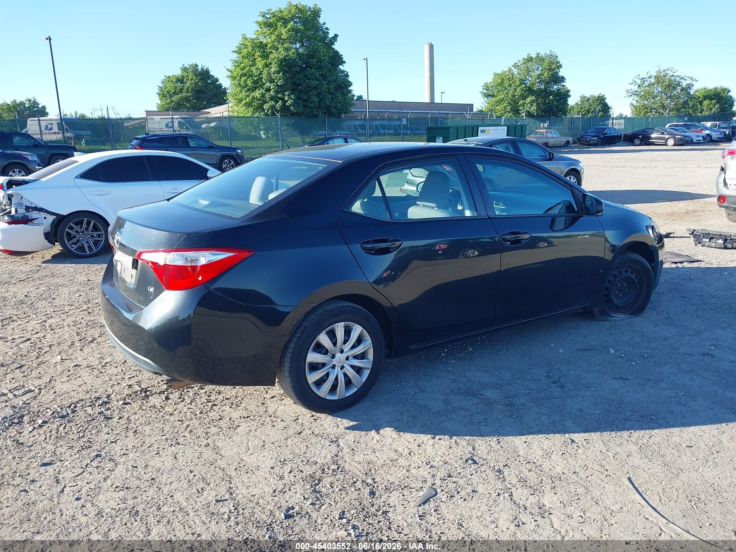 2014 Toyota Corolla Le Black vin: 2T1BURHE0EC131962