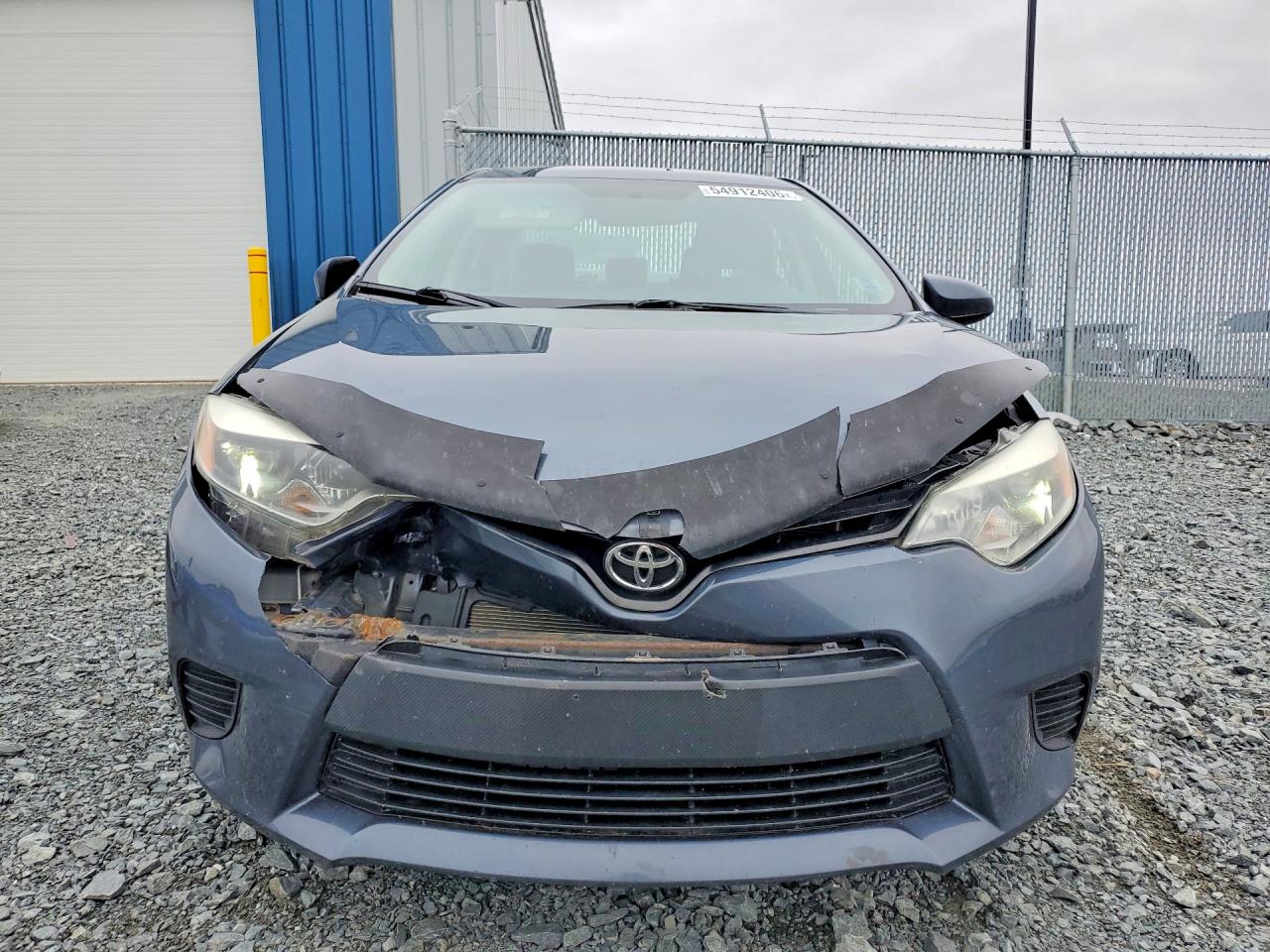 2014 Toyota Corolla L Серый vin: 2T1BURHE0EC133999
