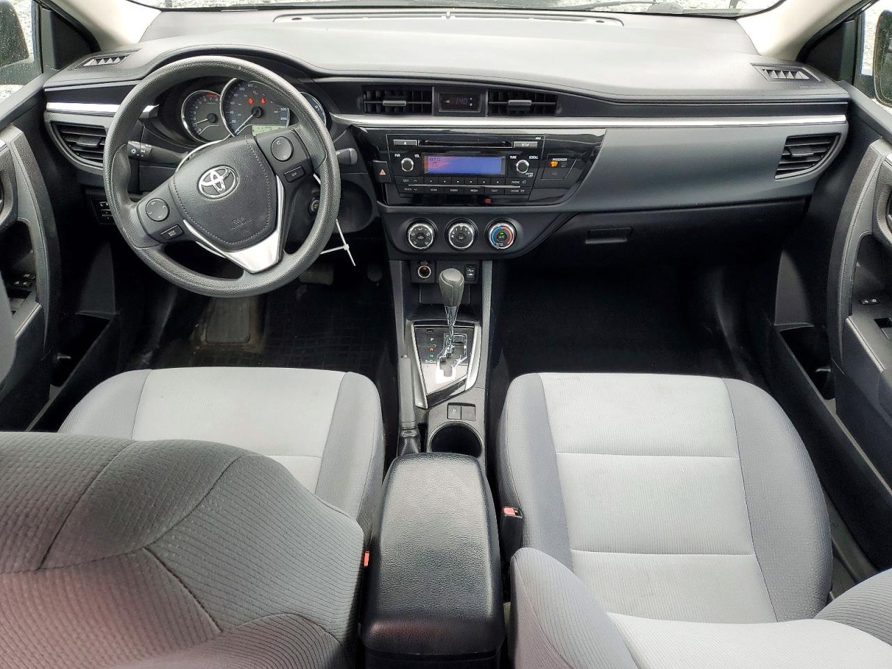 2014 Toyota Corolla L Серый vin: 2T1BURHE0EC133999