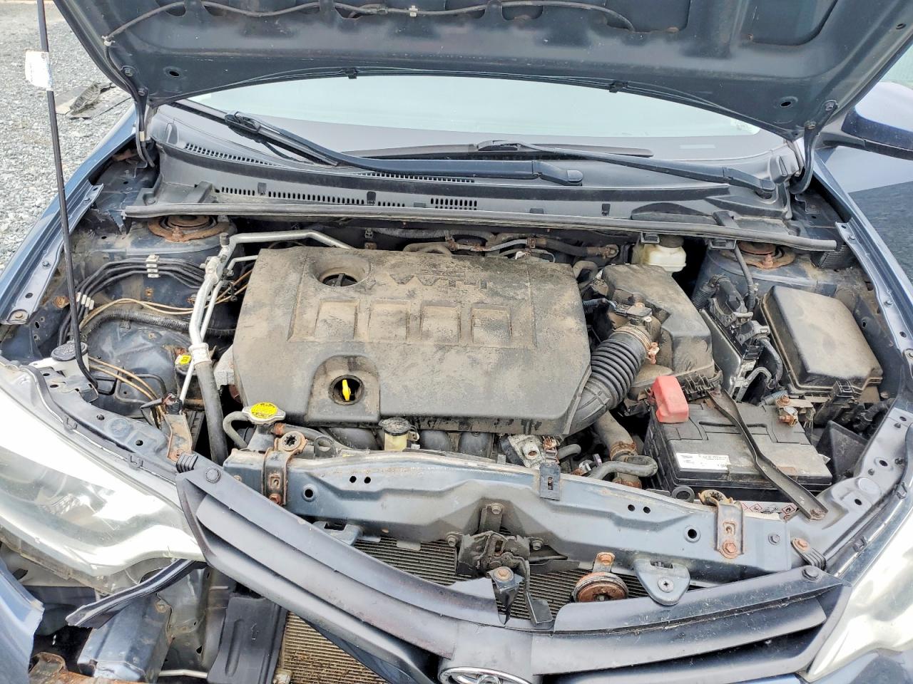2014 Toyota Corolla L Серый vin: 2T1BURHE0EC133999