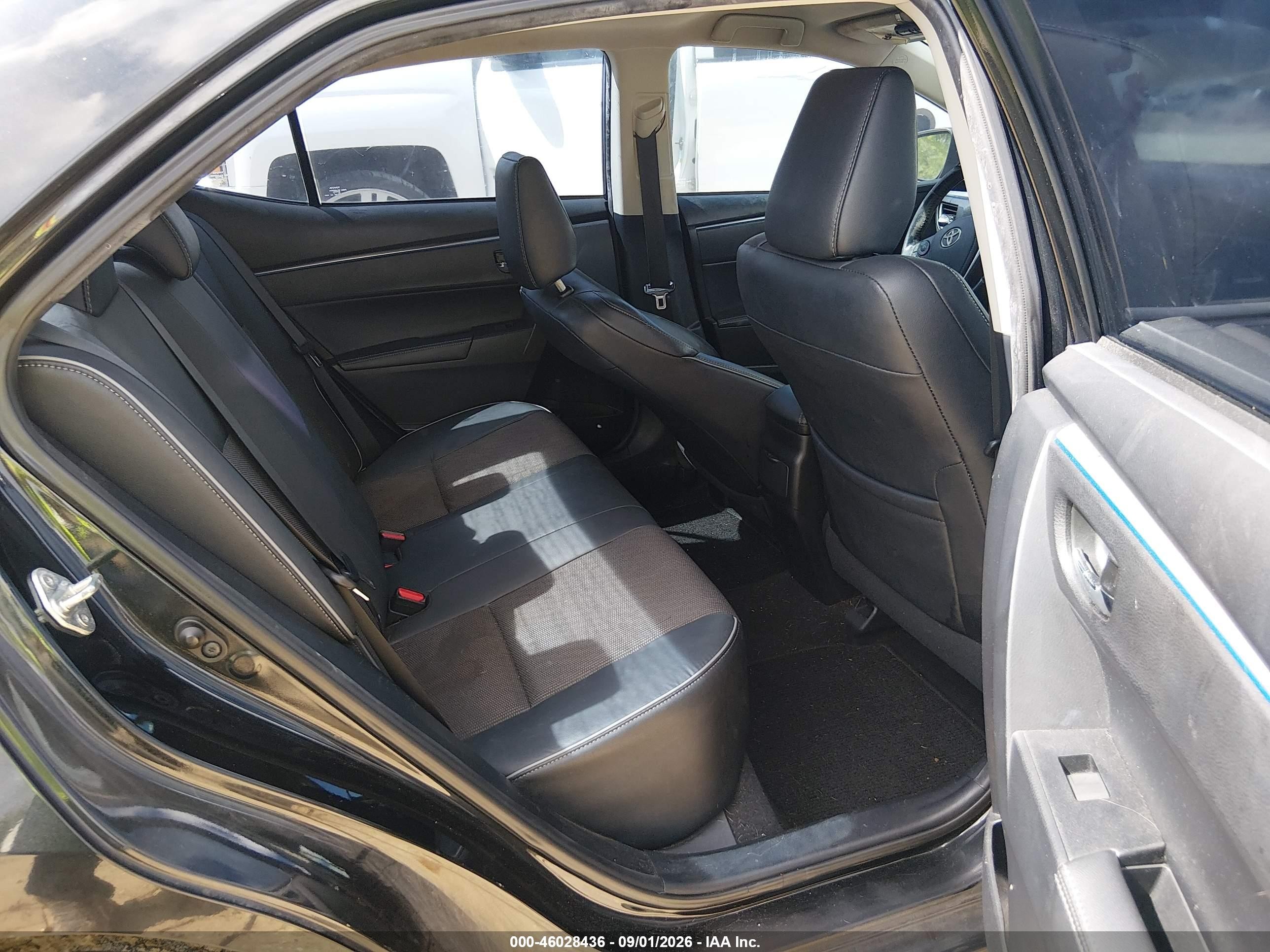 2014 Toyota Corolla S Plus Black vin: 2T1BURHE0EC136868