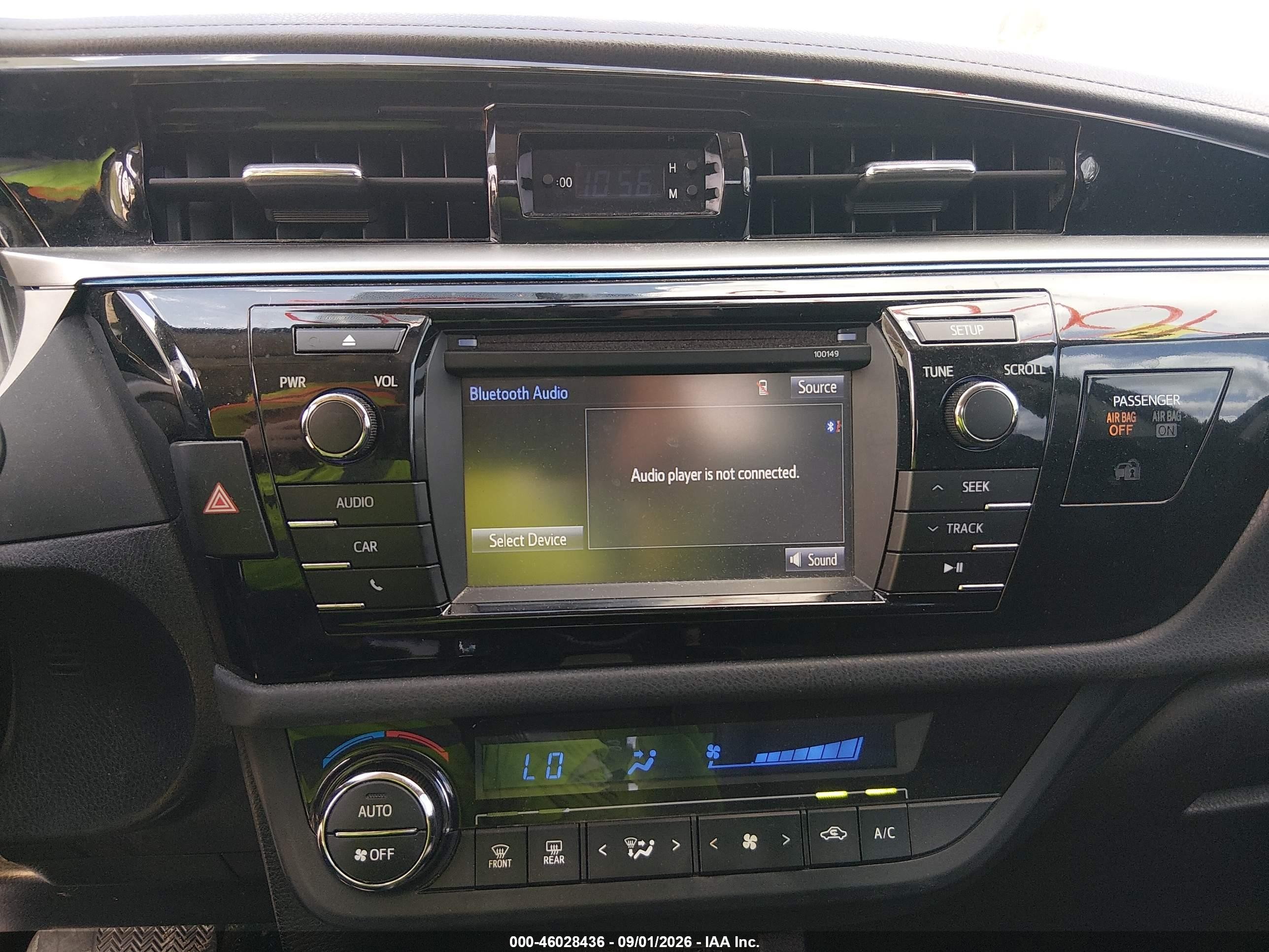 2014 Toyota Corolla S Plus Black vin: 2T1BURHE0EC136868
