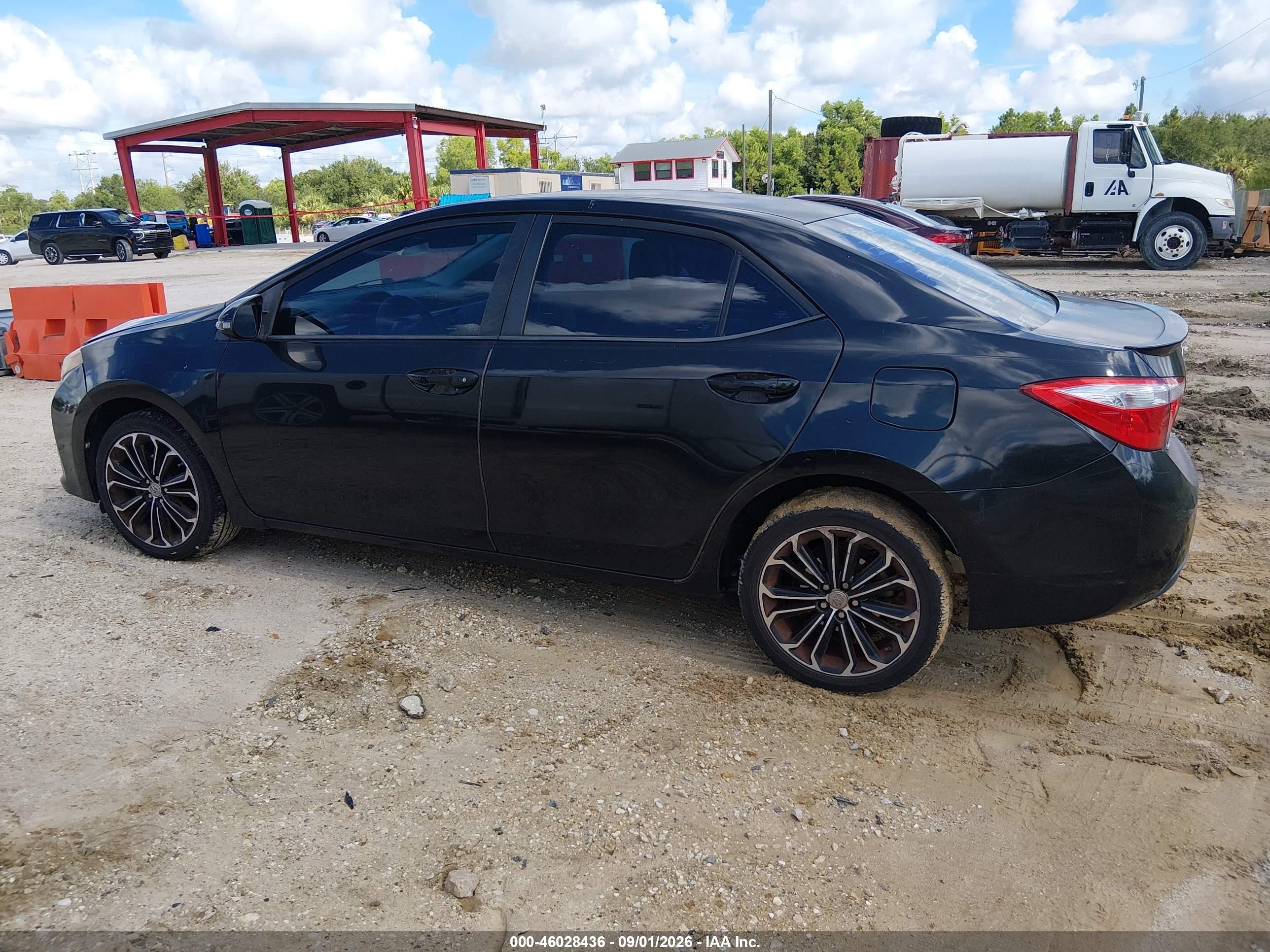 2014 Toyota Corolla S Plus Black vin: 2T1BURHE0EC136868