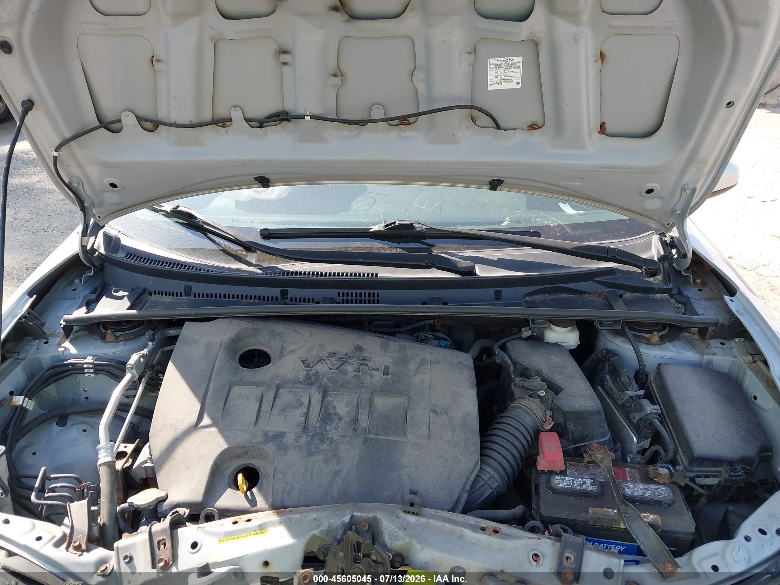 2014 Toyota Corolla Le Silver vin: 2T1BURHE0EC141620