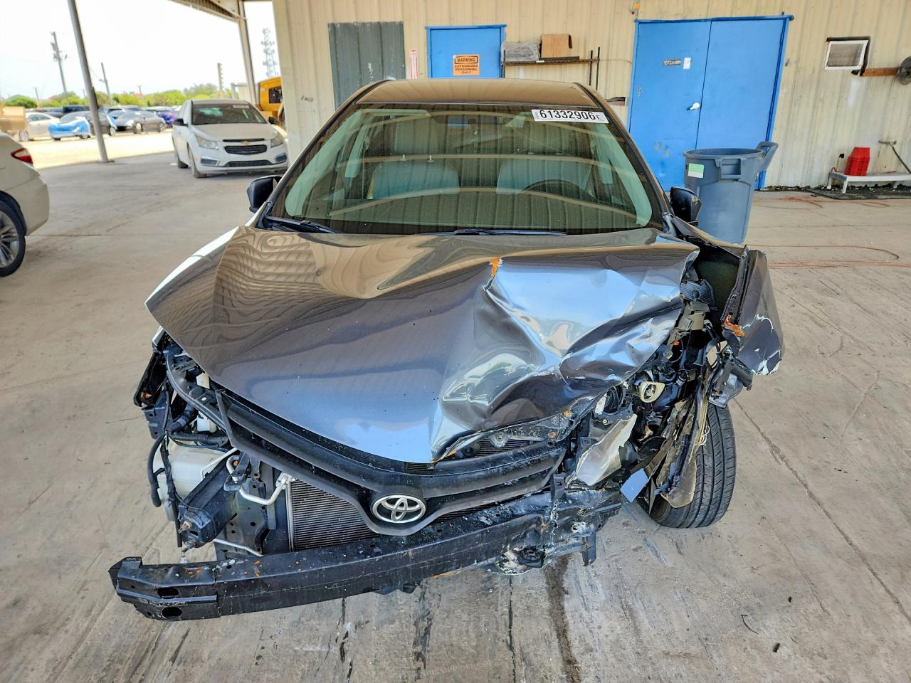 2014 Toyota Corolla Le Gray vin: 2T1BURHE0EC145148