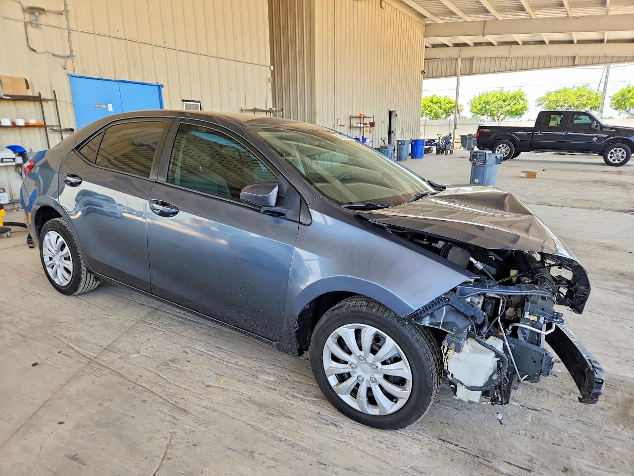 2014 Toyota Corolla Le Gray vin: 2T1BURHE0EC145148