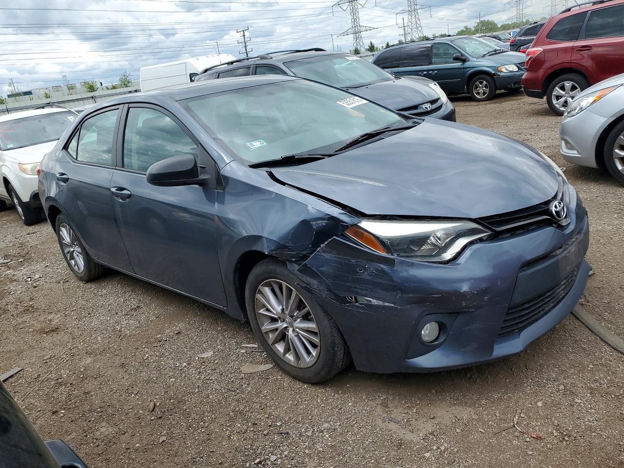 2014 Toyota Corolla Le Premium Gray vin: 2T1BURHE0EC146784