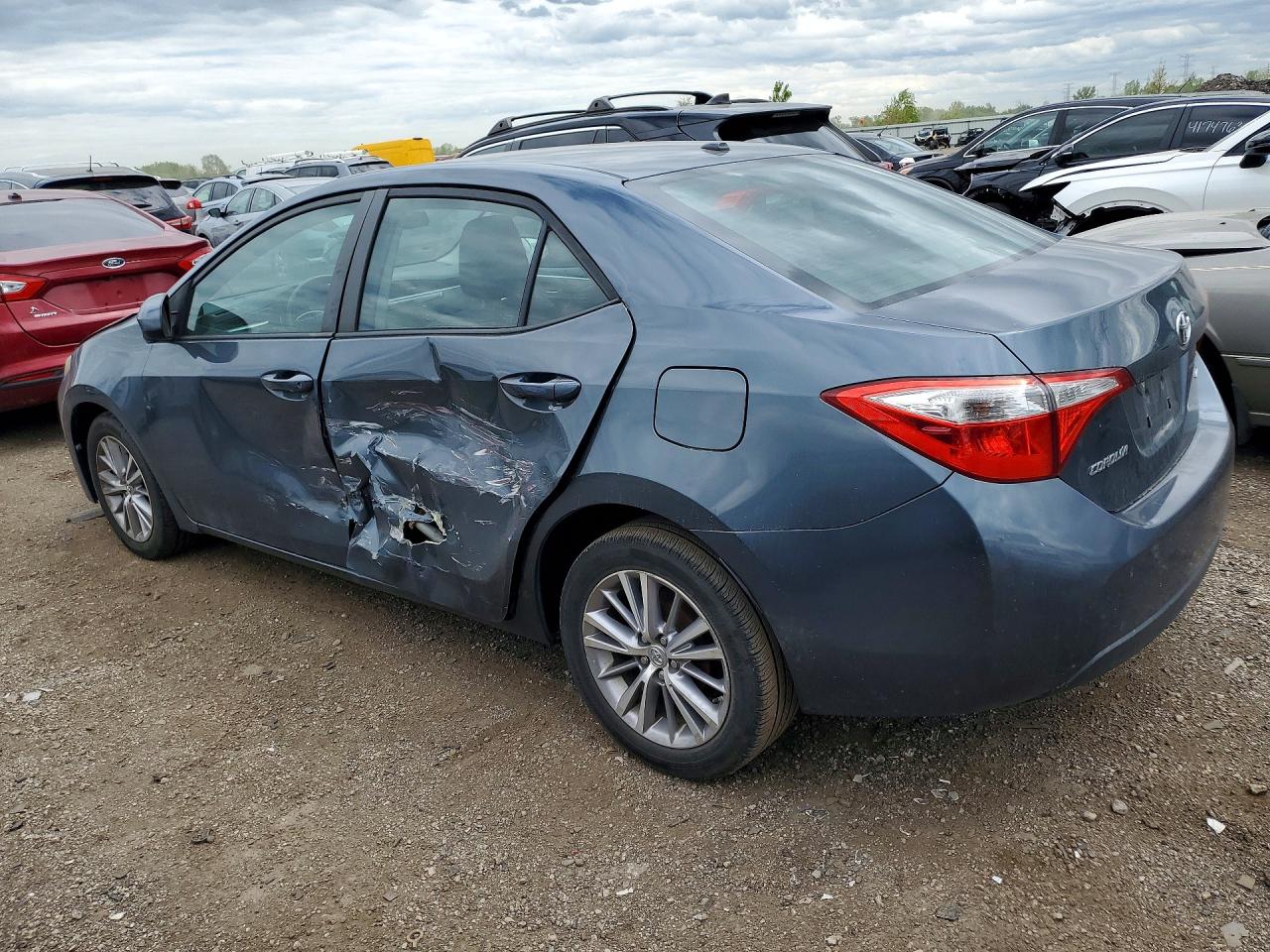 2014 Toyota Corolla Le Premium Gray vin: 2T1BURHE0EC146784