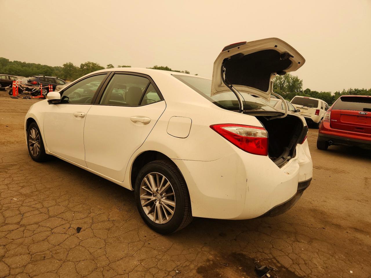 2014 Toyota Corolla Le Plus White vin: 2T1BURHE0EC147241