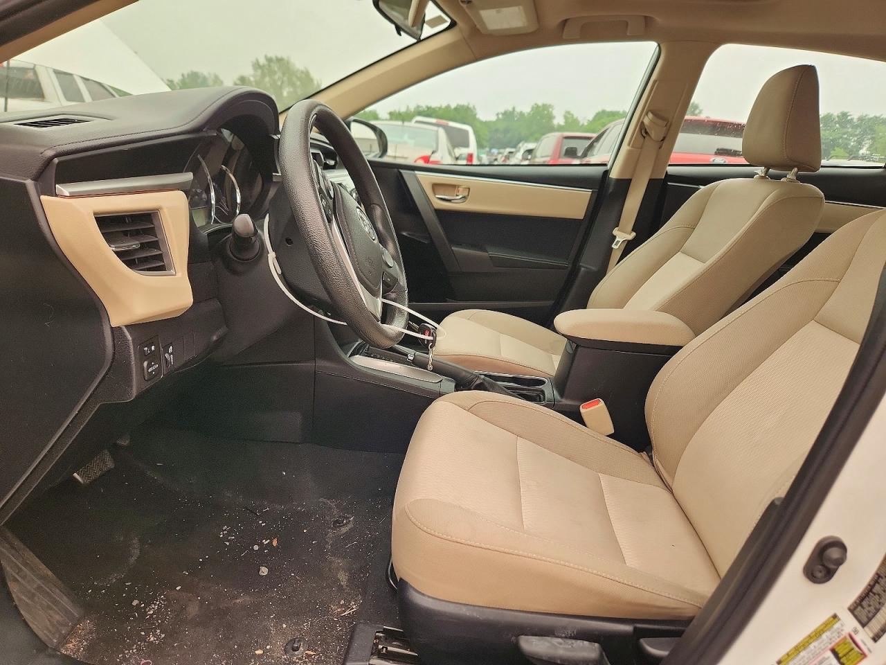 2014 Toyota Corolla Le Plus White vin: 2T1BURHE0EC147241