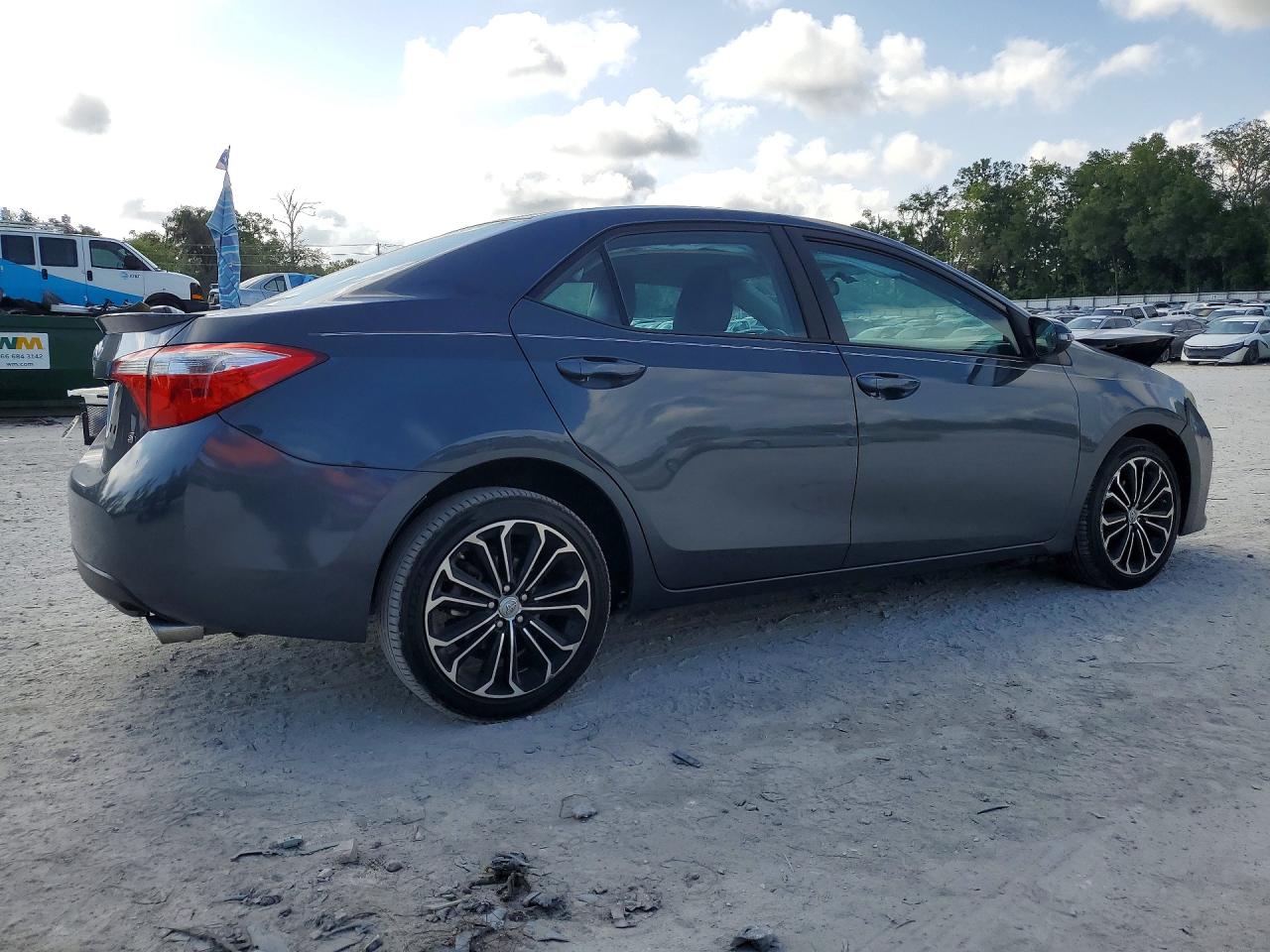 2014 Toyota Corolla S Plus Gray vin: 2T1BURHE0EC148700