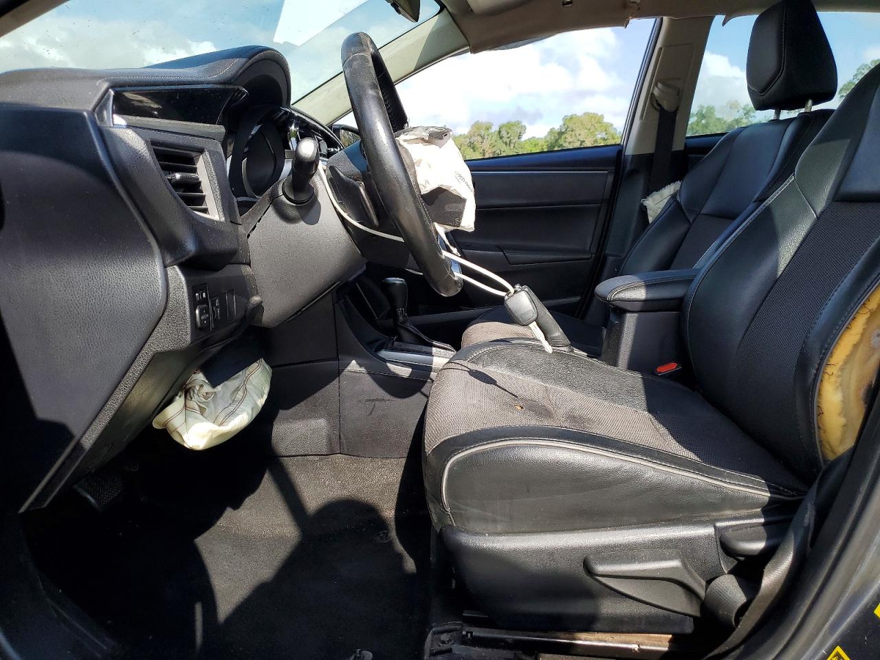 2014 Toyota Corolla S Plus Gray vin: 2T1BURHE0EC148700
