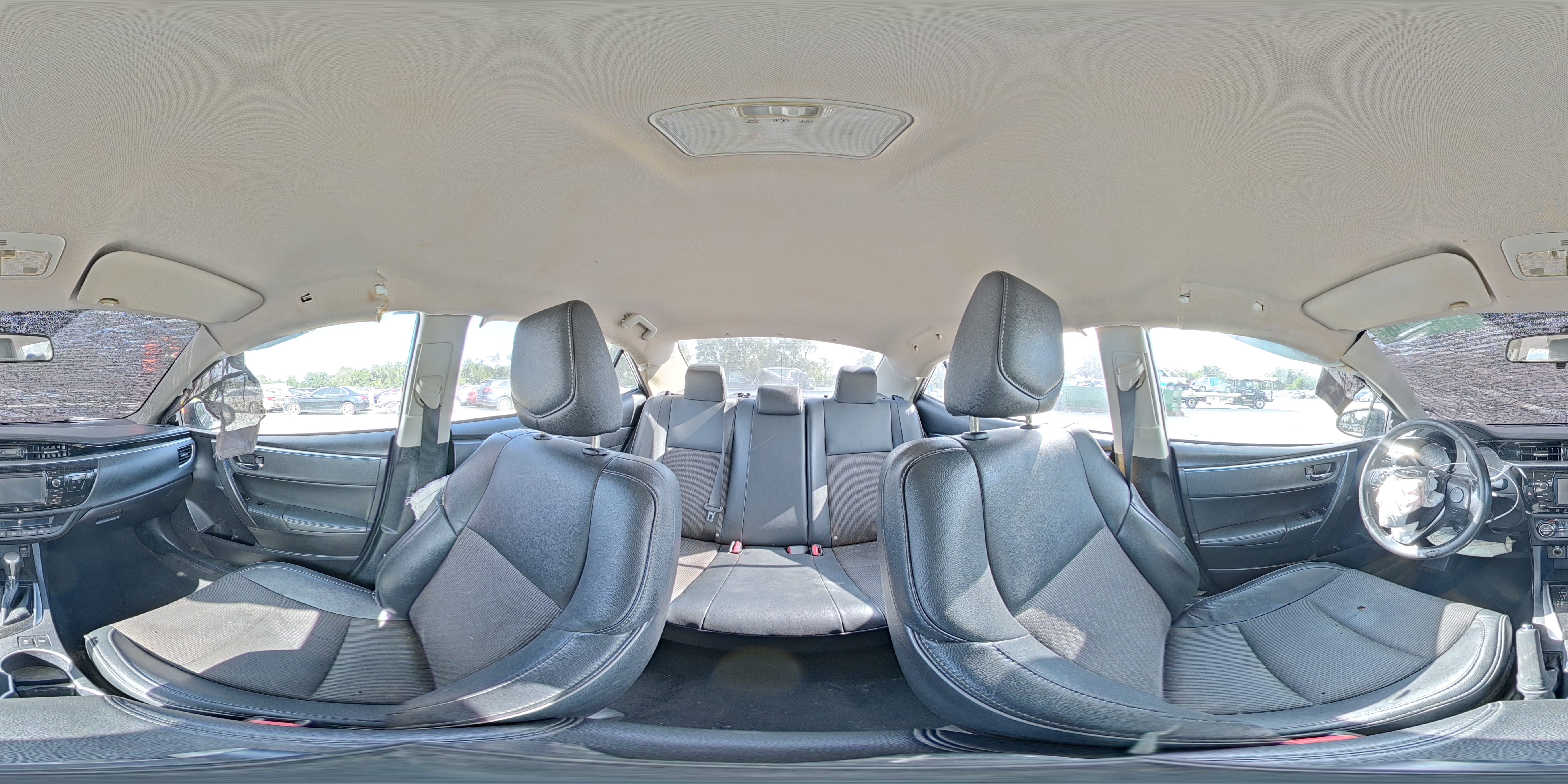 2014 Toyota Corolla S Plus Gray vin: 2T1BURHE0EC148700