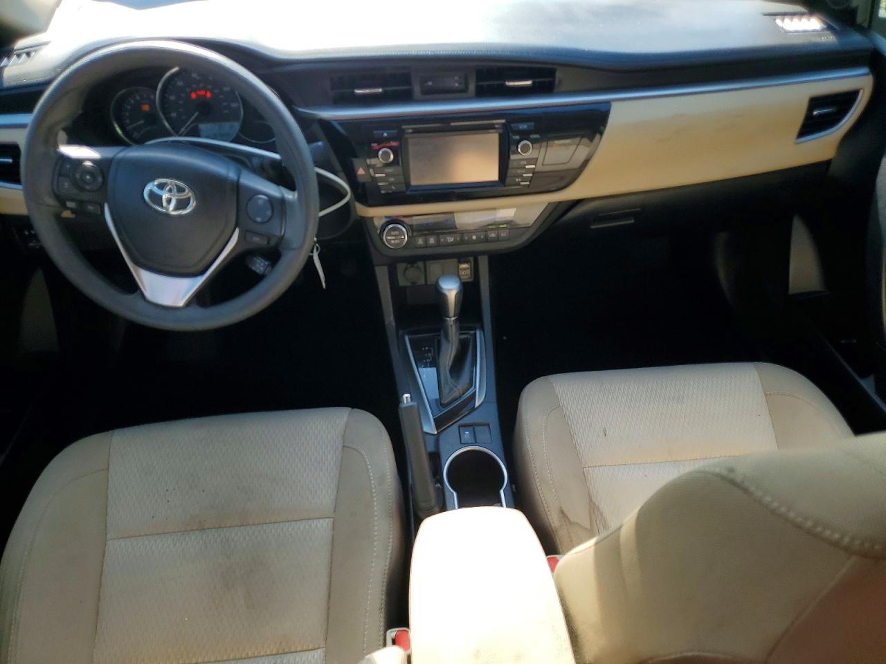 2014 Toyota Corolla Le Red vin: 2T1BURHE0EC151354
