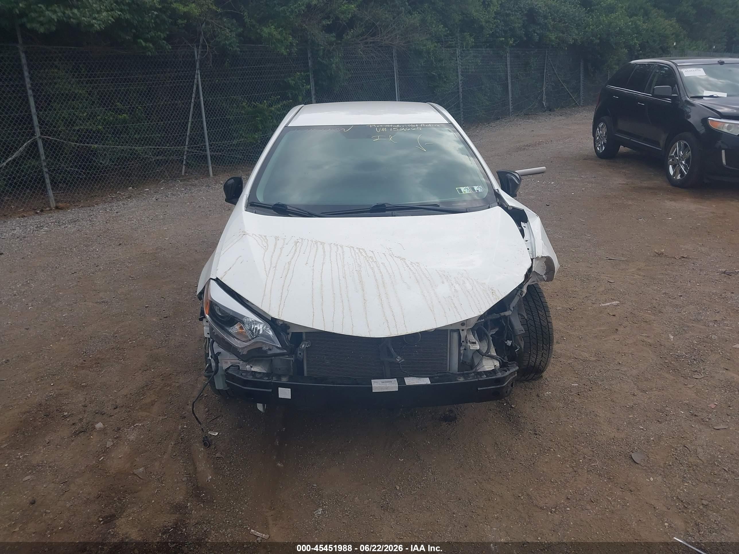 2014 Toyota Corolla S Plus White vin: 2T1BURHE0EC152665