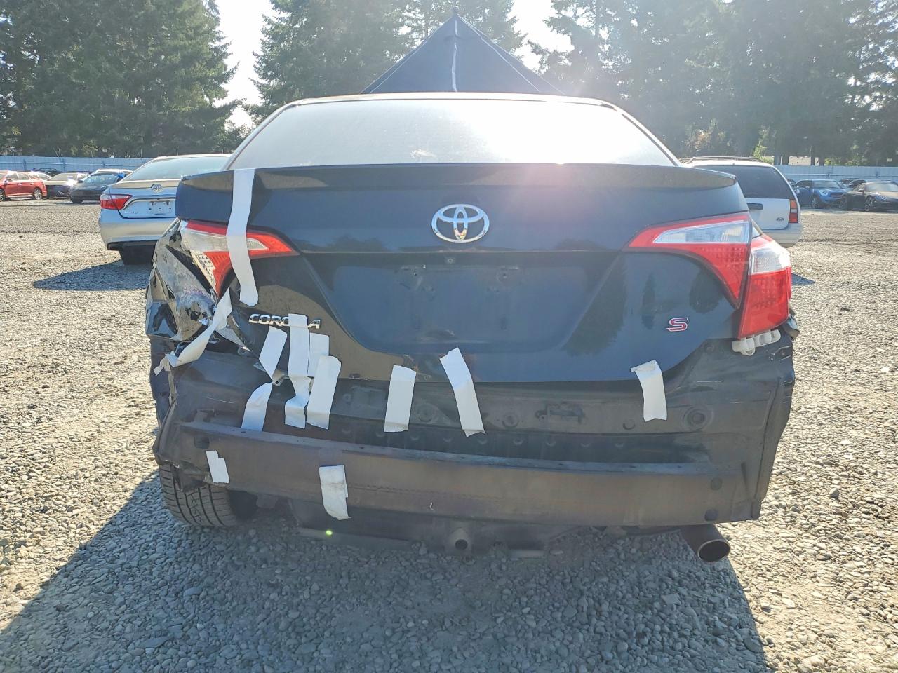 2014 Toyota Corolla S Plus Black vin: 2T1BURHE0EC154531