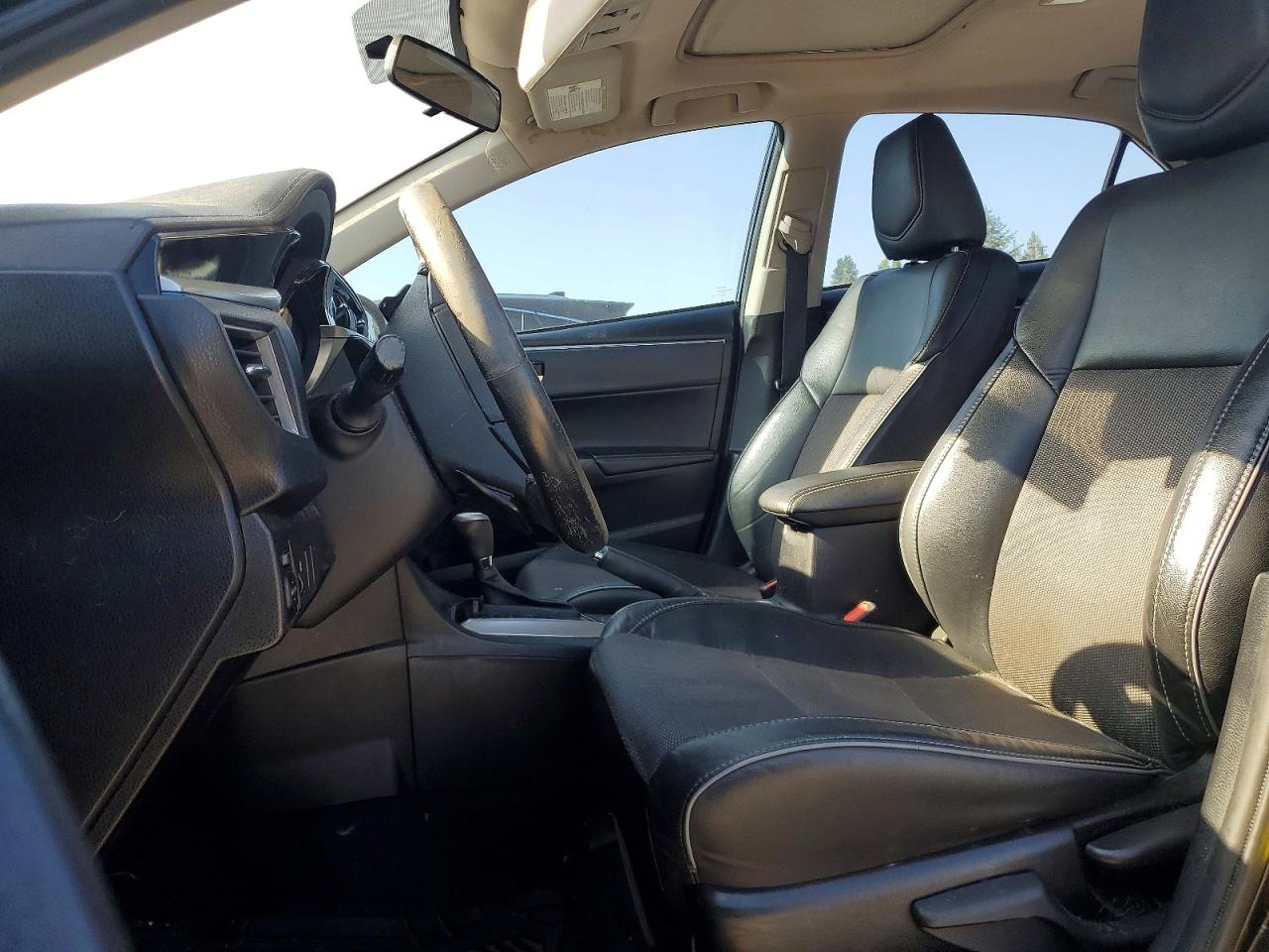 2014 Toyota Corolla S Plus Black vin: 2T1BURHE0EC154531