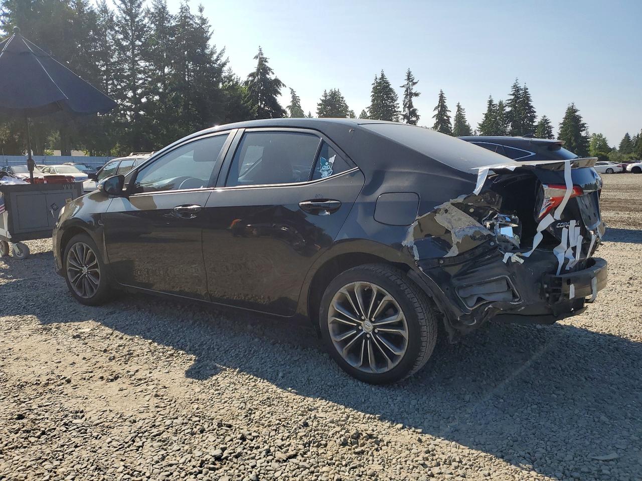 2014 Toyota Corolla S Plus Black vin: 2T1BURHE0EC154531