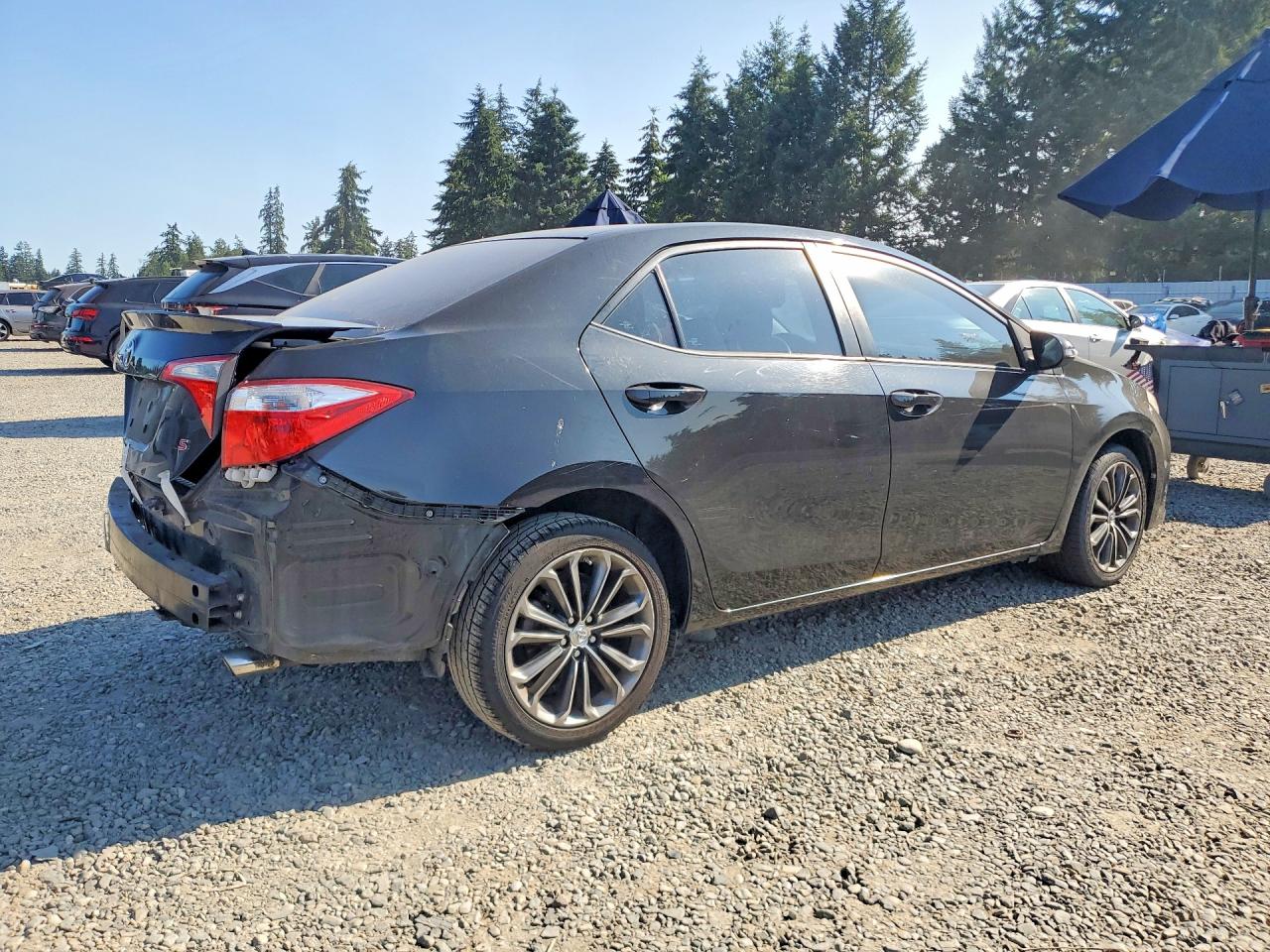 2014 Toyota Corolla S Plus Black vin: 2T1BURHE0EC154531