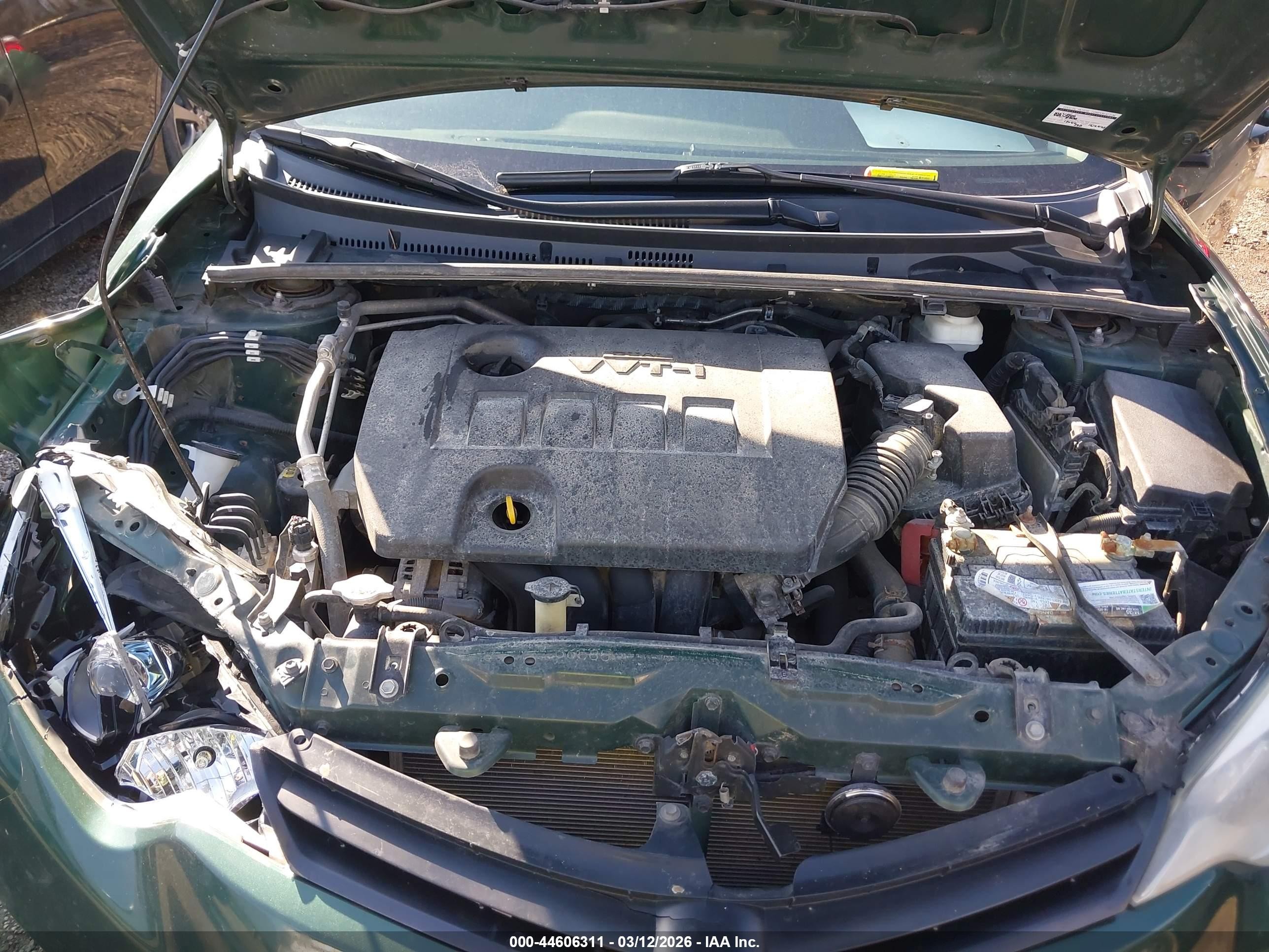 2014 Toyota Corolla Le Зеленый vin: 2T1BURHE0EC187240