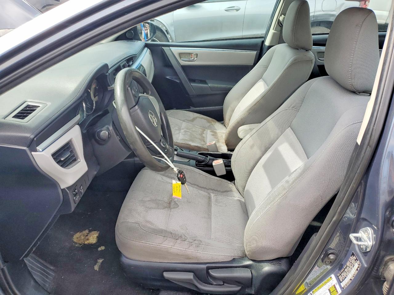 2014 Toyota Corolla Le Blue vin: 2T1BURHE0EC197685
